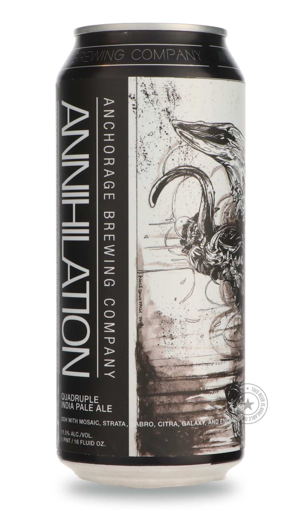 -Anchorage- Annihilation-IPA- Only @ Beer Republic - The best online beer store for American & Canadian craft beer - Buy beer online from the USA and Canada - Bier online kopen - Amerikaans bier kopen - Craft beer store - Craft beer kopen - Amerikanisch bier kaufen - Bier online kaufen - Acheter biere online - IPA - Stout - Porter - New England IPA - Hazy IPA - Imperial Stout - Barrel Aged - Barrel Aged Imperial Stout - Brown - Dark beer - Blond - Blonde - Pilsner - Lager - Wheat - Weizen - Amber - Barley W