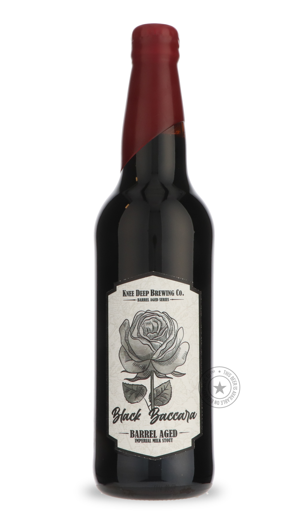 -Knee Deep- Black Baccara-IPA- Only @ Beer Republic - The best online beer store for American & Canadian craft beer - Buy beer online from the USA and Canada - Bier online kopen - Amerikaans bier kopen - Craft beer store - Craft beer kopen - Amerikanisch bier kaufen - Bier online kaufen - Acheter biere online - IPA - Stout - Porter - New England IPA - Hazy IPA - Imperial Stout - Barrel Aged - Barrel Aged Imperial Stout - Brown - Dark beer - Blond - Blonde - Pilsner - Lager - Wheat - Weizen - Amber - Barley