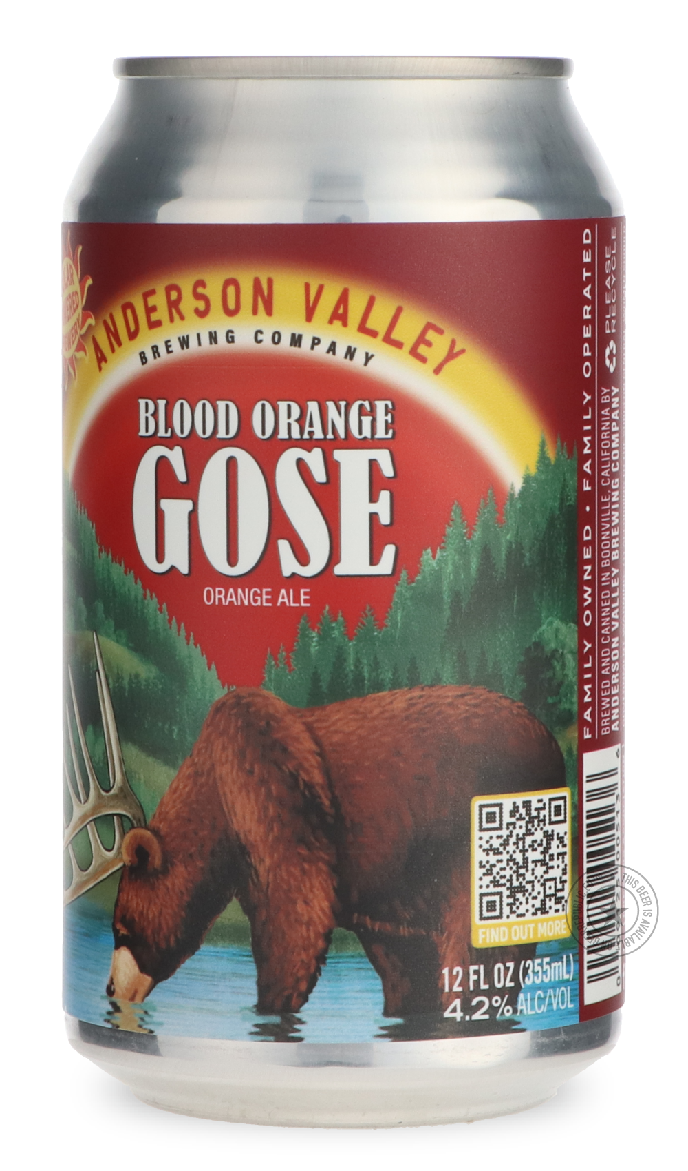Anderson Valley- Blood Orange Gose-Sour / Wild & Fruity- Only @ Beer Republic - The best online beer store for American & Canadian craft beer - Buy beer online from the USA and Canada - Bier online kopen - Amerikaans bier kopen - Craft beer store - Craft beer kopen - Amerikanisch bier kaufen - Bier online kaufen - Acheter biere online - IPA - Stout - Porter - New England IPA - Hazy IPA - Imperial Stout - Barrel Aged - Barrel Aged Imperial Stout - Brown - Dark beer - Blond - Blonde - Pilsner - Lager - Wheat