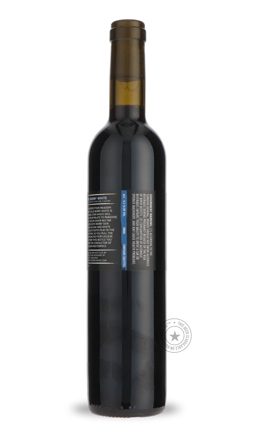 -Superstition Meadery- Blue Berry White-Specials- Only @ Beer Republic - The best online beer store for American & Canadian craft beer - Buy beer online from the USA and Canada - Bier online kopen - Amerikaans bier kopen - Craft beer store - Craft beer kopen - Amerikanisch bier kaufen - Bier online kaufen - Acheter biere online - IPA - Stout - Porter - New England IPA - Hazy IPA - Imperial Stout - Barrel Aged - Barrel Aged Imperial Stout - Brown - Dark beer - Blond - Blonde - Pilsner - Lager - Wheat - Weize