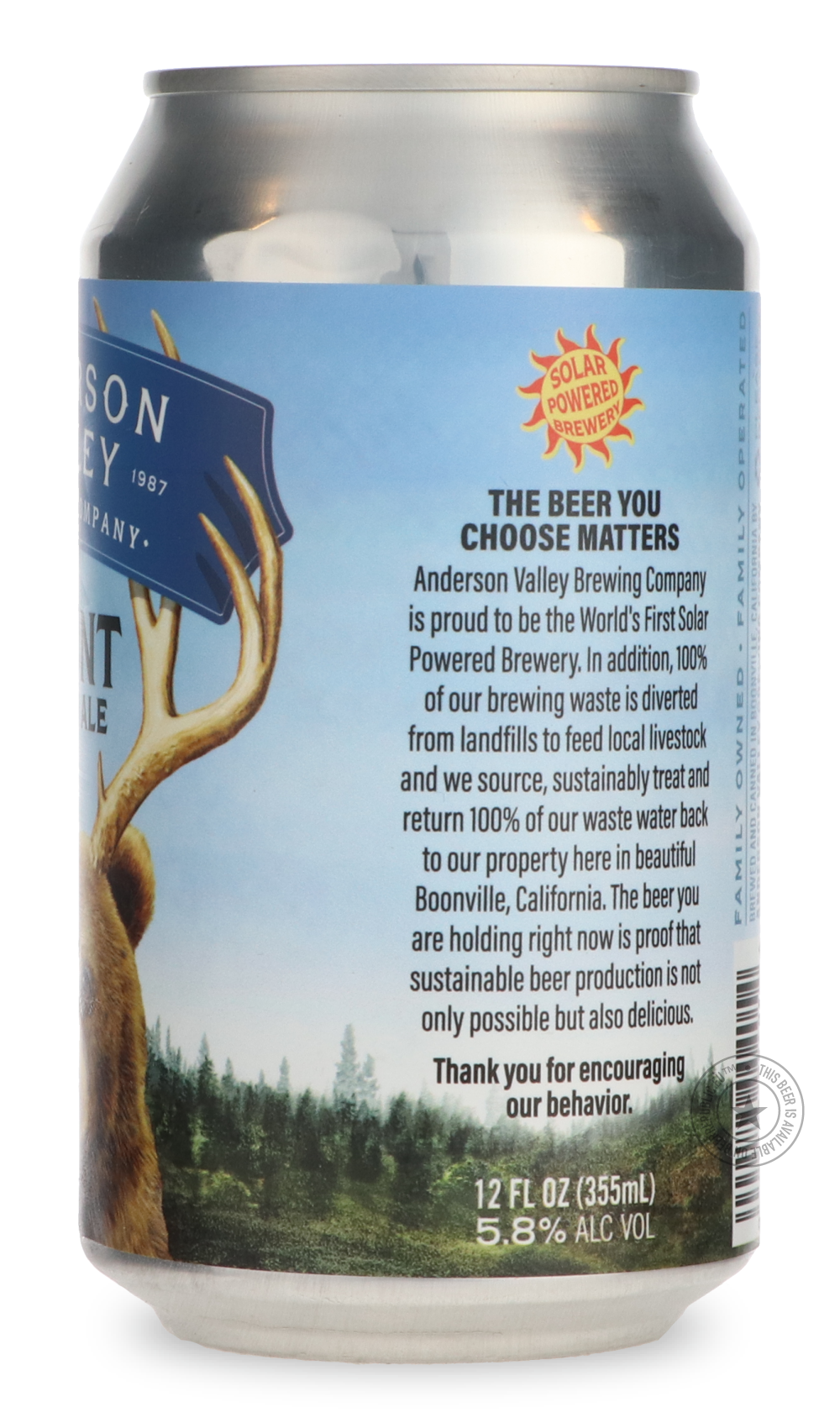 Anderson Valley- Boont Amber Ale-Brown & Dark- Only @ Beer Republic - The best online beer store for American & Canadian craft beer - Buy beer online from the USA and Canada - Bier online kopen - Amerikaans bier kopen - Craft beer store - Craft beer kopen - Amerikanisch bier kaufen - Bier online kaufen - Acheter biere online - IPA - Stout - Porter - New England IPA - Hazy IPA - Imperial Stout - Barrel Aged - Barrel Aged Imperial Stout - Brown - Dark beer - Blond - Blonde - Pilsner - Lager - Wheat - Weizen -