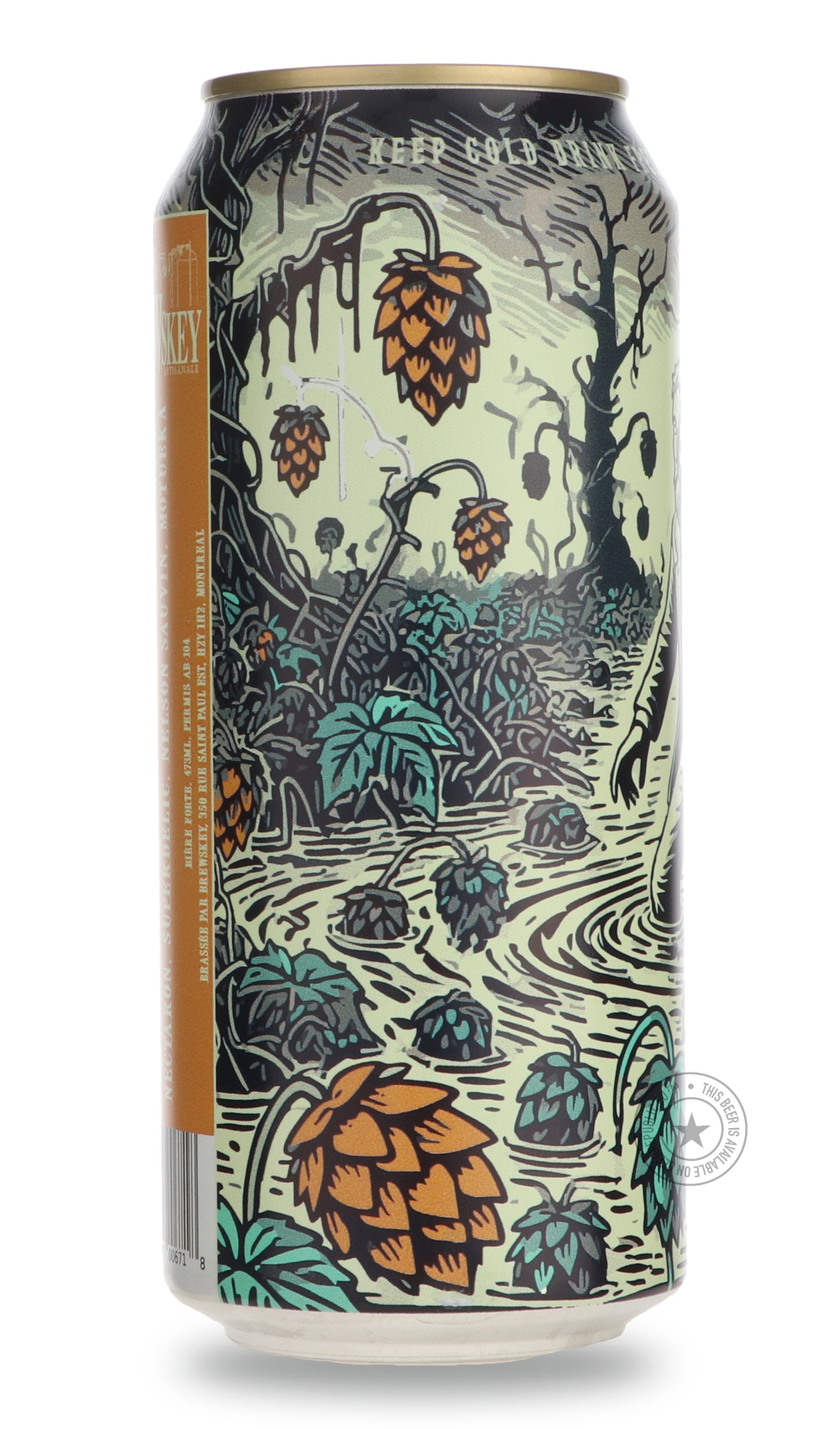 Brewskey- Bourbier-IPA- Only @ Beer Republic - The best online beer store for American & Canadian craft beer - Buy beer online from the USA and Canada - Bier online kopen - Amerikaans bier kopen - Craft beer store - Craft beer kopen - Amerikanisch bier kaufen - Bier online kaufen - Acheter biere online - IPA - Stout - Porter - New England IPA - Hazy IPA - Imperial Stout - Barrel Aged - Barrel Aged Imperial Stout - Brown - Dark beer - Blond - Blonde - Pilsner - Lager - Wheat - Weizen - Amber - Barley Wine -