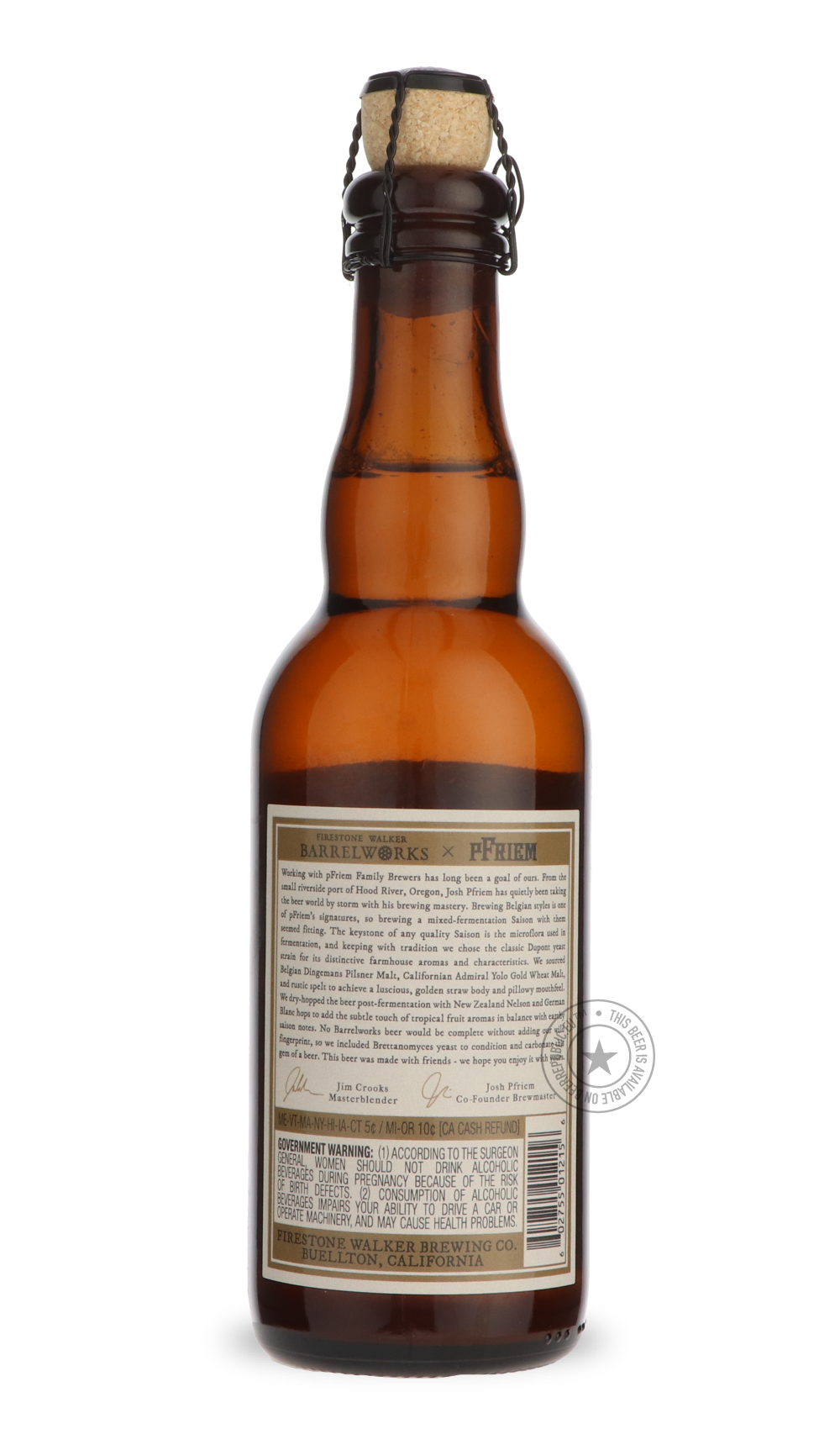 -Firestone Walker- California pFriemin' / pFriem-Sour / Wild & Fruity- Only @ Beer Republic - The best online beer store for American & Canadian craft beer - Buy beer online from the USA and Canada - Bier online kopen - Amerikaans bier kopen - Craft beer store - Craft beer kopen - Amerikanisch bier kaufen - Bier online kaufen - Acheter biere online - IPA - Stout - Porter - New England IPA - Hazy IPA - Imperial Stout - Barrel Aged - Barrel Aged Imperial Stout - Brown - Dark beer - Blond - Blonde - Pilsner -