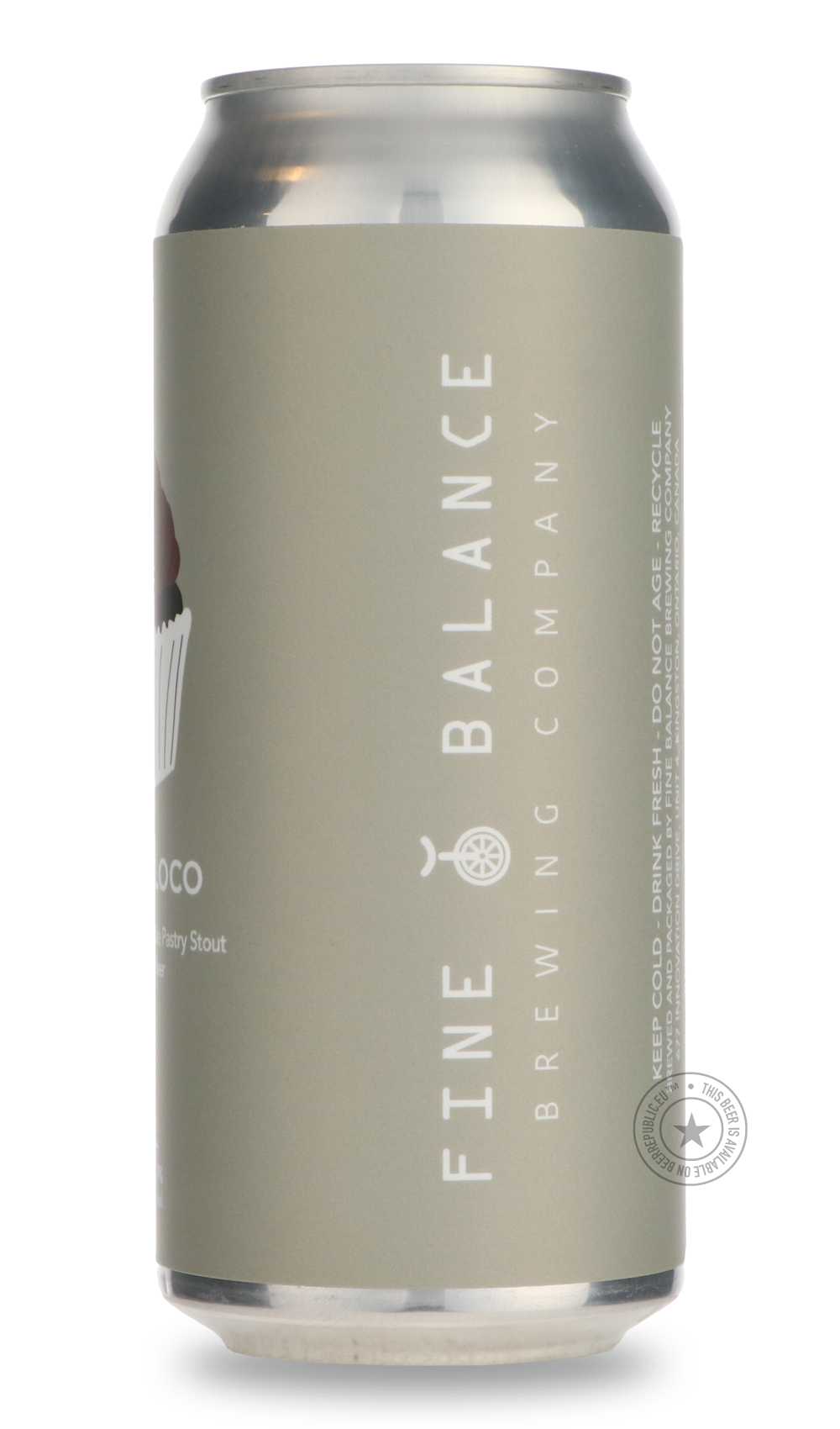 Fine Balance- Choco-Loco Double Chocolate Cupcake Pastry Stout-Stout & Porter- Only @ Beer Republic - The best online beer store for American & Canadian craft beer - Buy beer online from the USA and Canada - Bier online kopen - Amerikaans bier kopen - Craft beer store - Craft beer kopen - Amerikanisch bier kaufen - Bier online kaufen - Acheter biere online - IPA - Stout - Porter - New England IPA - Hazy IPA - Imperial Stout - Barrel Aged - Barrel Aged Imperial Stout - Brown - Dark beer - Blond - Blonde - Pi
