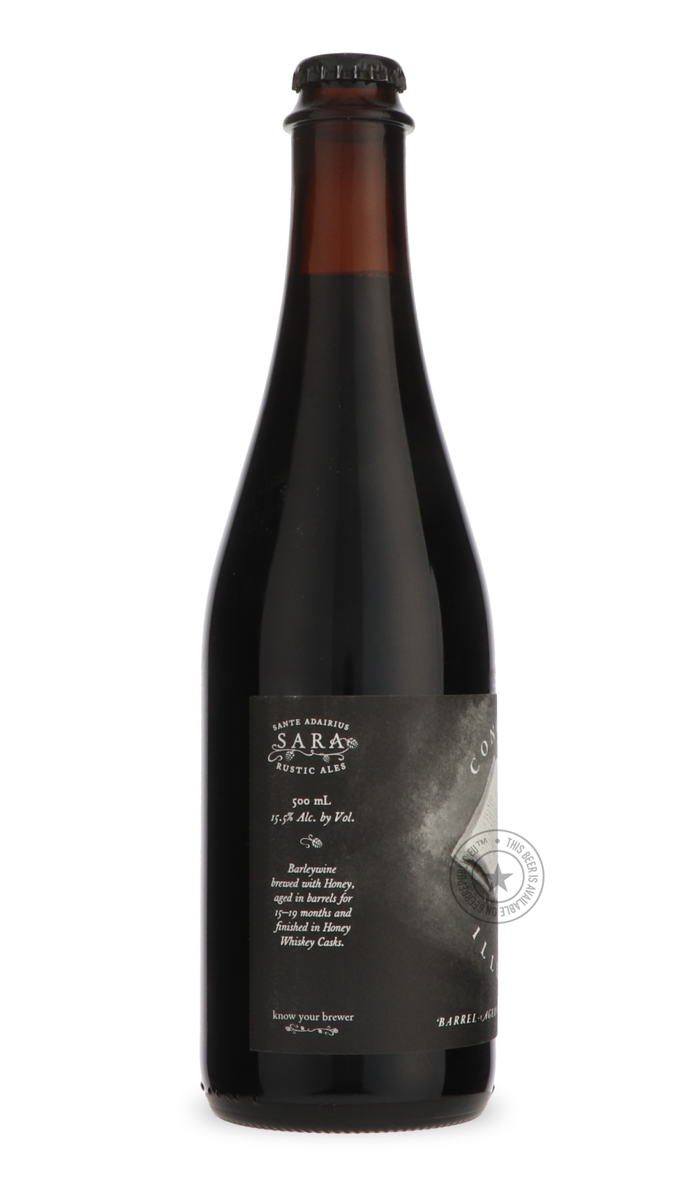 -Sante Adairius Rustic Ales- Conclusive Illusions-Brown & Dark- Only @ Beer Republic - The best online beer store for American & Canadian craft beer - Buy beer online from the USA and Canada - Bier online kopen - Amerikaans bier kopen - Craft beer store - Craft beer kopen - Amerikanisch bier kaufen - Bier online kaufen - Acheter biere online - IPA - Stout - Porter - New England IPA - Hazy IPA - Imperial Stout - Barrel Aged - Barrel Aged Imperial Stout - Brown - Dark beer - Blond - Blonde - Pilsner - Lager -