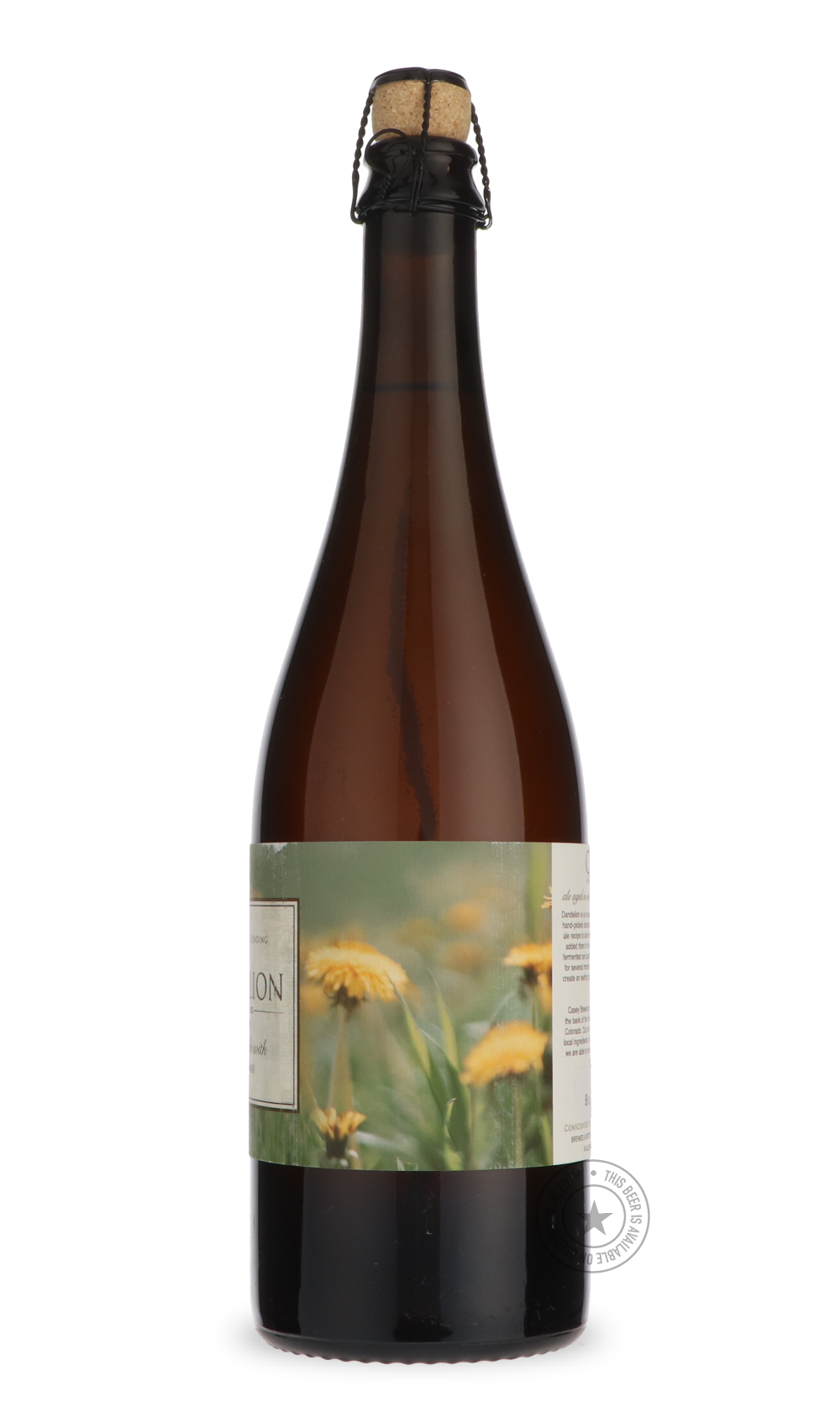 -Casey- Dandelion-Sour / Wild & Fruity- Only @ Beer Republic - The best online beer store for American & Canadian craft beer - Buy beer online from the USA and Canada - Bier online kopen - Amerikaans bier kopen - Craft beer store - Craft beer kopen - Amerikanisch bier kaufen - Bier online kaufen - Acheter biere online - IPA - Stout - Porter - New England IPA - Hazy IPA - Imperial Stout - Barrel Aged - Barrel Aged Imperial Stout - Brown - Dark beer - Blond - Blonde - Pilsner - Lager - Wheat - Weizen - Amber