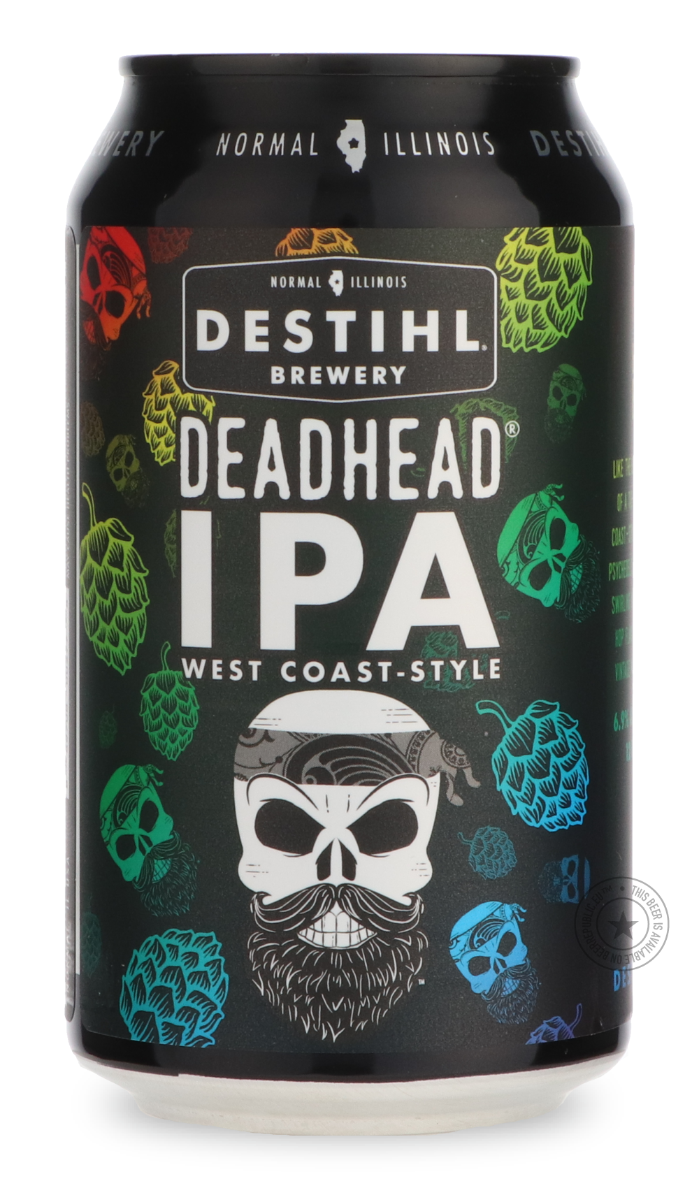 -Destihl- Deadhead IPA (West Coast-Style)-IPA- Only @ Beer Republic - The best online beer store for American & Canadian craft beer - Buy beer online from the USA and Canada - Bier online kopen - Amerikaans bier kopen - Craft beer store - Craft beer kopen - Amerikanisch bier kaufen - Bier online kaufen - Acheter biere online - IPA - Stout - Porter - New England IPA - Hazy IPA - Imperial Stout - Barrel Aged - Barrel Aged Imperial Stout - Brown - Dark beer - Blond - Blonde - Pilsner - Lager - Wheat - Weizen -