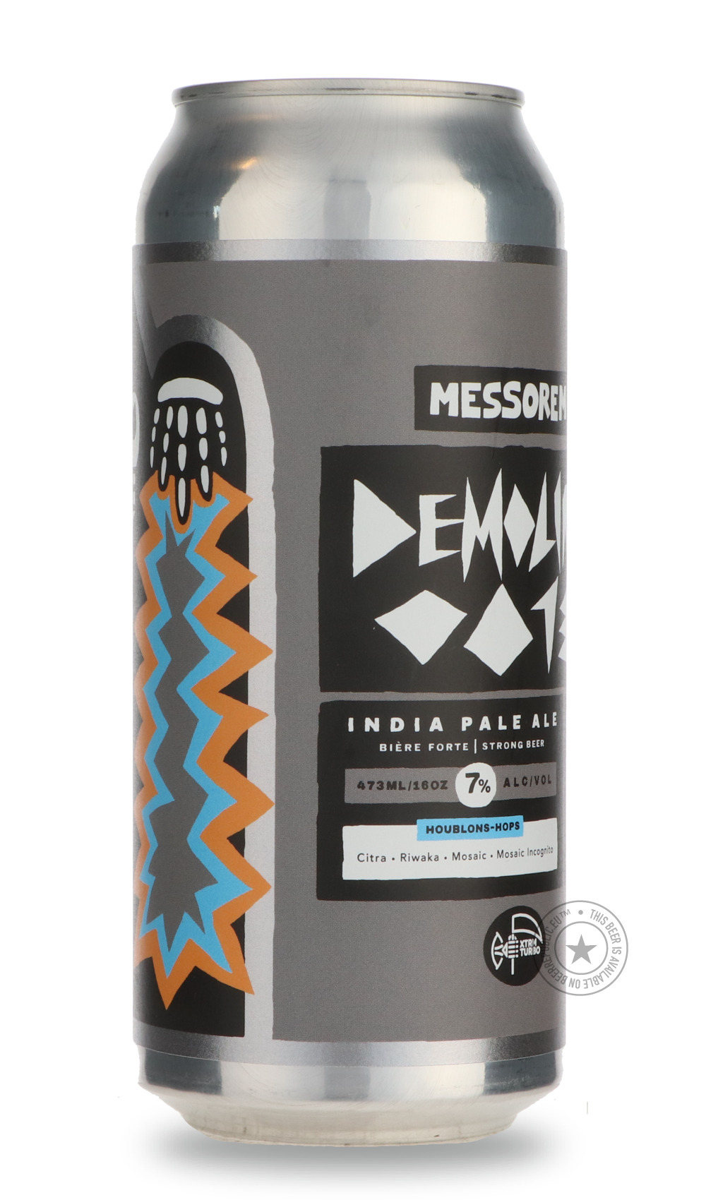 -Messorem- Demoliri 0013 Citra Riwaka Mosaic Incognito-IPA- Only @ Beer Republic - The best online beer store for American & Canadian craft beer - Buy beer online from the USA and Canada - Bier online kopen - Amerikaans bier kopen - Craft beer store - Craft beer kopen - Amerikanisch bier kaufen - Bier online kaufen - Acheter biere online - IPA - Stout - Porter - New England IPA - Hazy IPA - Imperial Stout - Barrel Aged - Barrel Aged Imperial Stout - Brown - Dark beer - Blond - Blonde - Pilsner - Lager - Whe