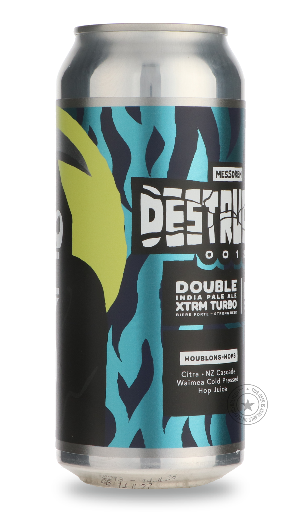 Destructio 0012 Citra NZ Cascade Waimea Cold Pressed Hop Juice