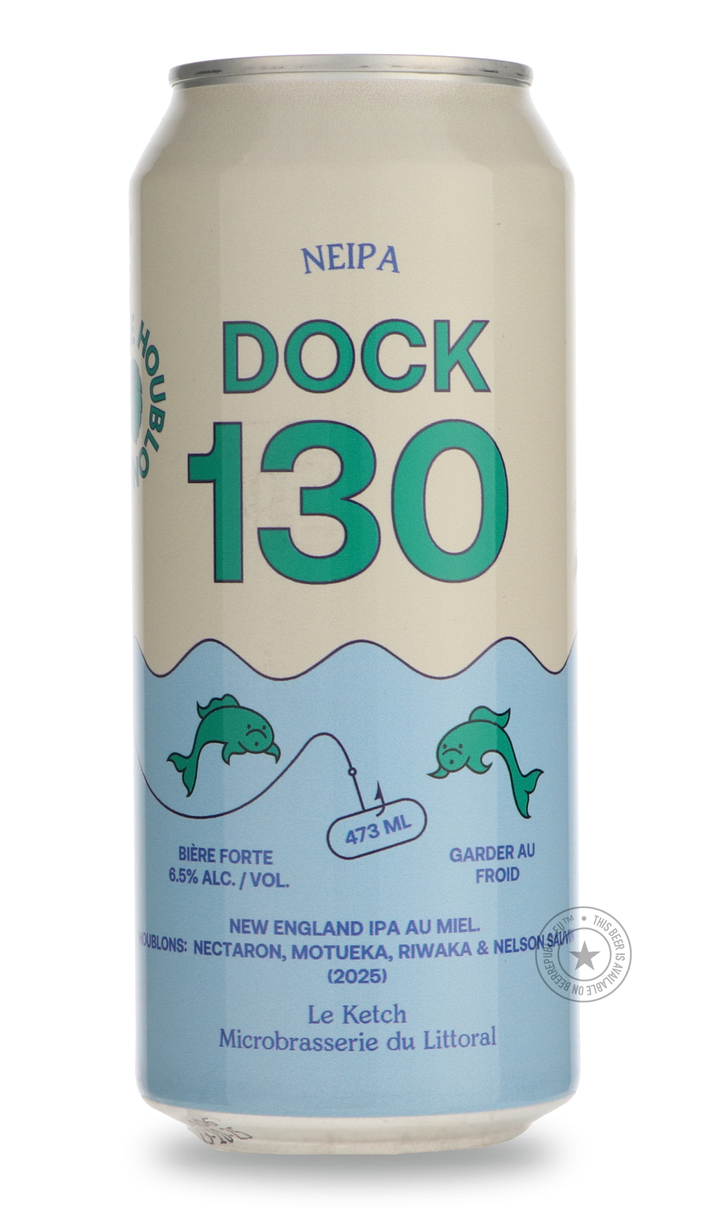 -Le Ketch- Dock 130 - Nectaron, Motueka, Riwaka & Nelson Sauvin-IPA- Only @ Beer Republic - The best online beer store for American & Canadian craft beer - Buy beer online from the USA and Canada - Bier online kopen - Amerikaans bier kopen - Craft beer store - Craft beer kopen - Amerikanisch bier kaufen - Bier online kaufen - Acheter biere online - IPA - Stout - Porter - New England IPA - Hazy IPA - Imperial Stout - Barrel Aged - Barrel Aged Imperial Stout - Brown - Dark beer - Blond - Blonde - Pilsner - La