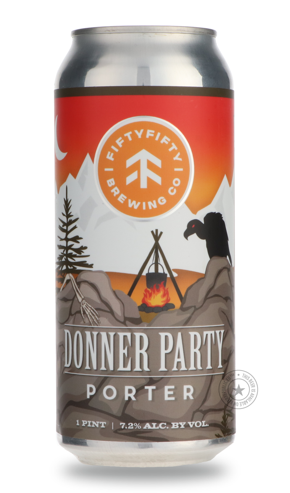 -FiftyFifty- Donner Party Porter-Stout & Porter- Only @ Beer Republic - The best online beer store for American & Canadian craft beer - Buy beer online from the USA and Canada - Bier online kopen - Amerikaans bier kopen - Craft beer store - Craft beer kopen - Amerikanisch bier kaufen - Bier online kaufen - Acheter biere online - IPA - Stout - Porter - New England IPA - Hazy IPA - Imperial Stout - Barrel Aged - Barrel Aged Imperial Stout - Brown - Dark beer - Blond - Blonde - Pilsner - Lager - Wheat - Weizen