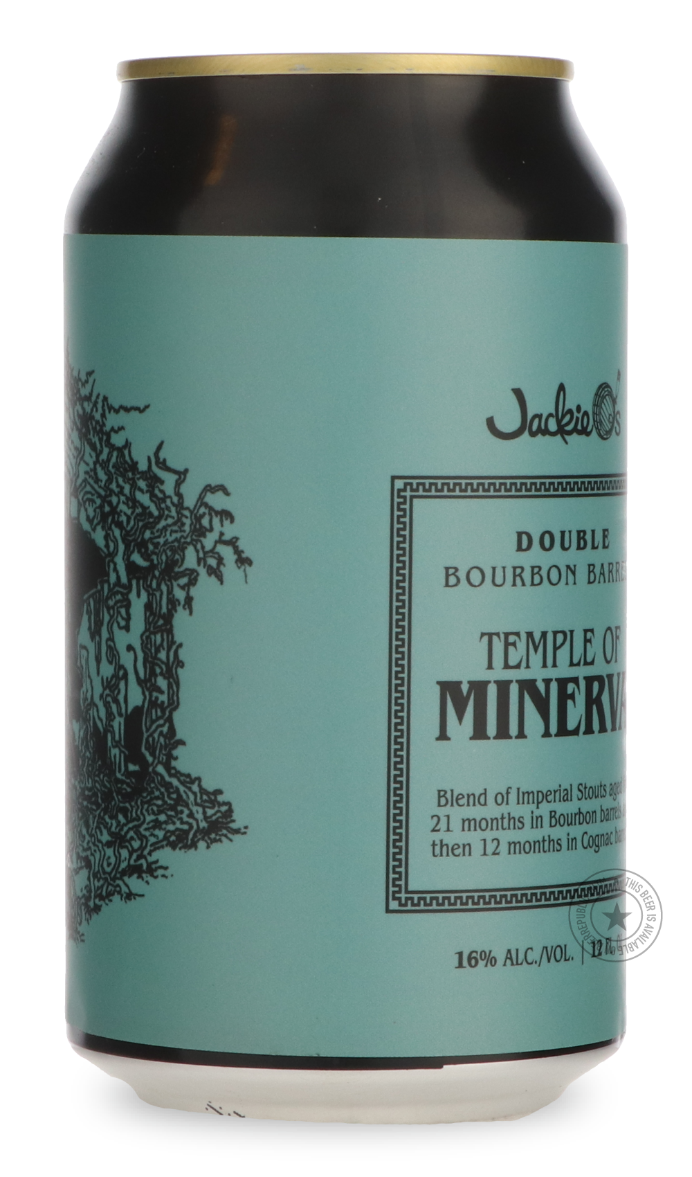 Jackie O's- Double Barrel Temple of Minerva-Stout & Porter- Only @ Beer Republic - The best online beer store for American & Canadian craft beer - Buy beer online from the USA and Canada - Bier online kopen - Amerikaans bier kopen - Craft beer store - Craft beer kopen - Amerikanisch bier kaufen - Bier online kaufen - Acheter biere online - IPA - Stout - Porter - New England IPA - Hazy IPA - Imperial Stout - Barrel Aged - Barrel Aged Imperial Stout - Brown - Dark beer - Blond - Blonde - Pilsner - Lager - Whe