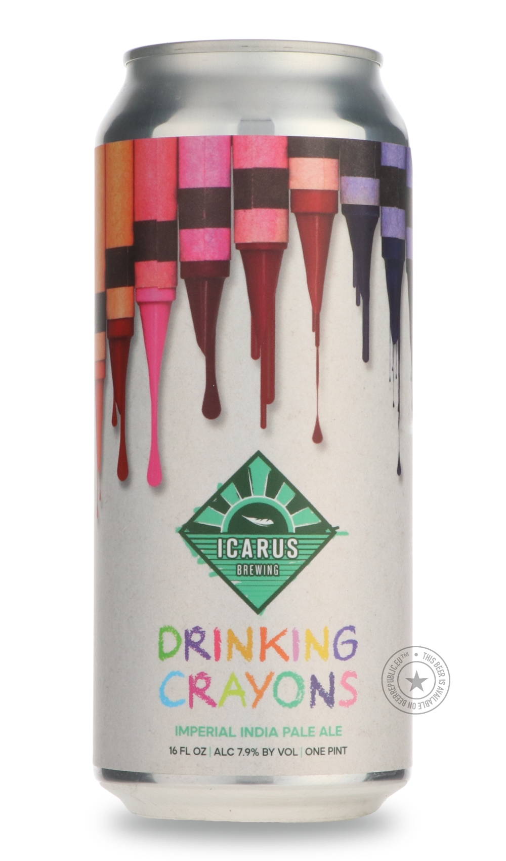 Icarus- Drinking Crayons-IPA- Only @ Beer Republic - The best online beer store for American & Canadian craft beer - Buy beer online from the USA and Canada - Bier online kopen - Amerikaans bier kopen - Craft beer store - Craft beer kopen - Amerikanisch bier kaufen - Bier online kaufen - Acheter biere online - IPA - Stout - Porter - New England IPA - Hazy IPA - Imperial Stout - Barrel Aged - Barrel Aged Imperial Stout - Brown - Dark beer - Blond - Blonde - Pilsner - Lager - Wheat - Weizen - Amber - Barley W