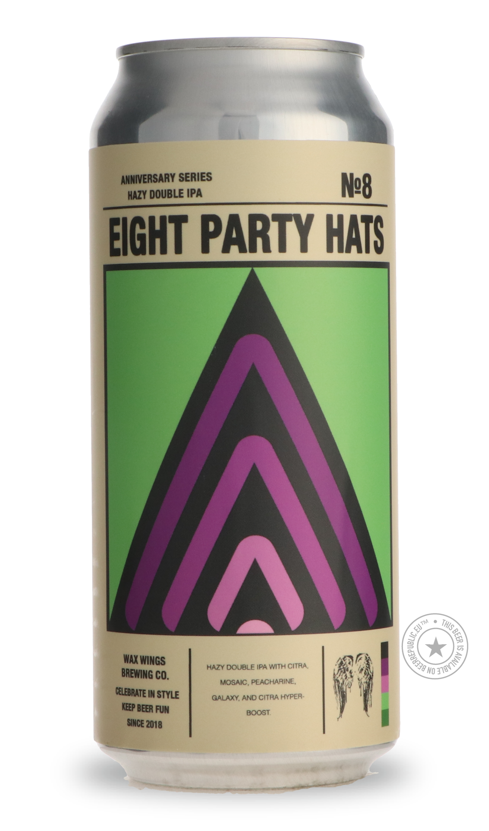 Eight Party Hats