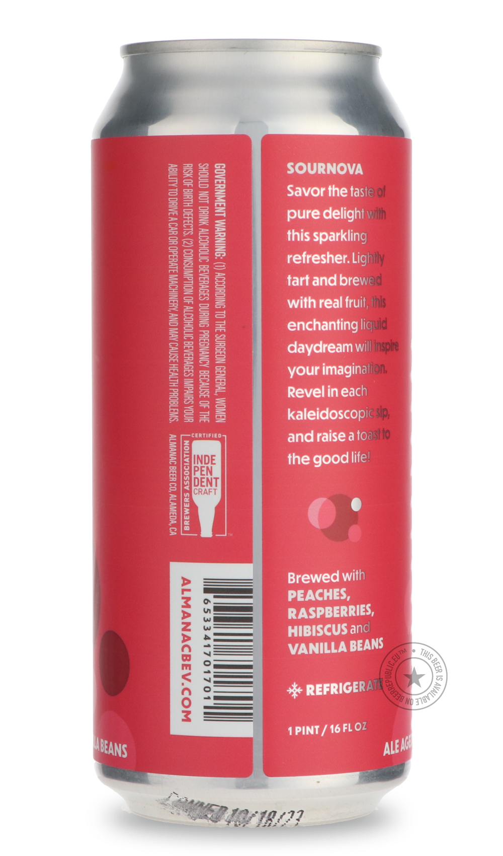 -Almanac- Fruit Punch Sournova-Sour / Wild & Fruity- Only @ Beer Republic - The best online beer store for American & Canadian craft beer - Buy beer online from the USA and Canada - Bier online kopen - Amerikaans bier kopen - Craft beer store - Craft beer kopen - Amerikanisch bier kaufen - Bier online kaufen - Acheter biere online - IPA - Stout - Porter - New England IPA - Hazy IPA - Imperial Stout - Barrel Aged - Barrel Aged Imperial Stout - Brown - Dark beer - Blond - Blonde - Pilsner - Lager - Wheat - We