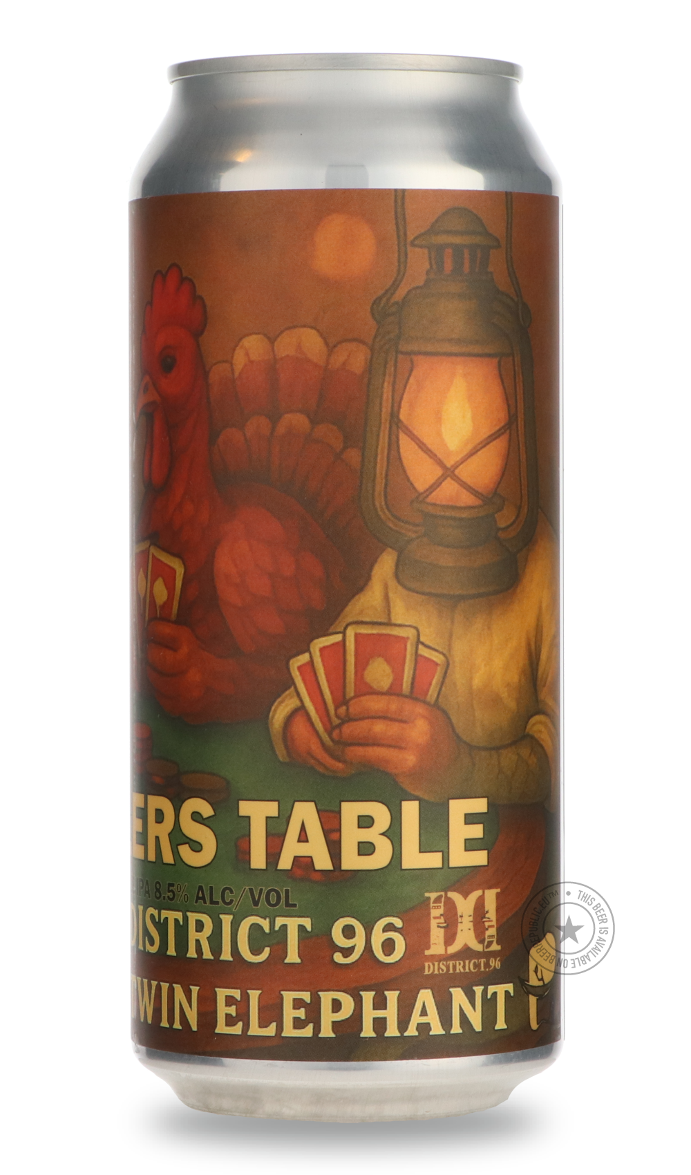 Tin Barn- High Rollers Table / District 96 & Twin Elephant + Lost Tavern-IPA- Only @ Beer Republic - The best online beer store for American & Canadian craft beer - Buy beer online from the USA and Canada - Bier online kopen - Amerikaans bier kopen - Craft beer store - Craft beer kopen - Amerikanisch bier kaufen - Bier online kaufen - Acheter biere online - IPA - Stout - Porter - New England IPA - Hazy IPA - Imperial Stout - Barrel Aged - Barrel Aged Imperial Stout - Brown - Dark beer - Blond - Blonde - Pil