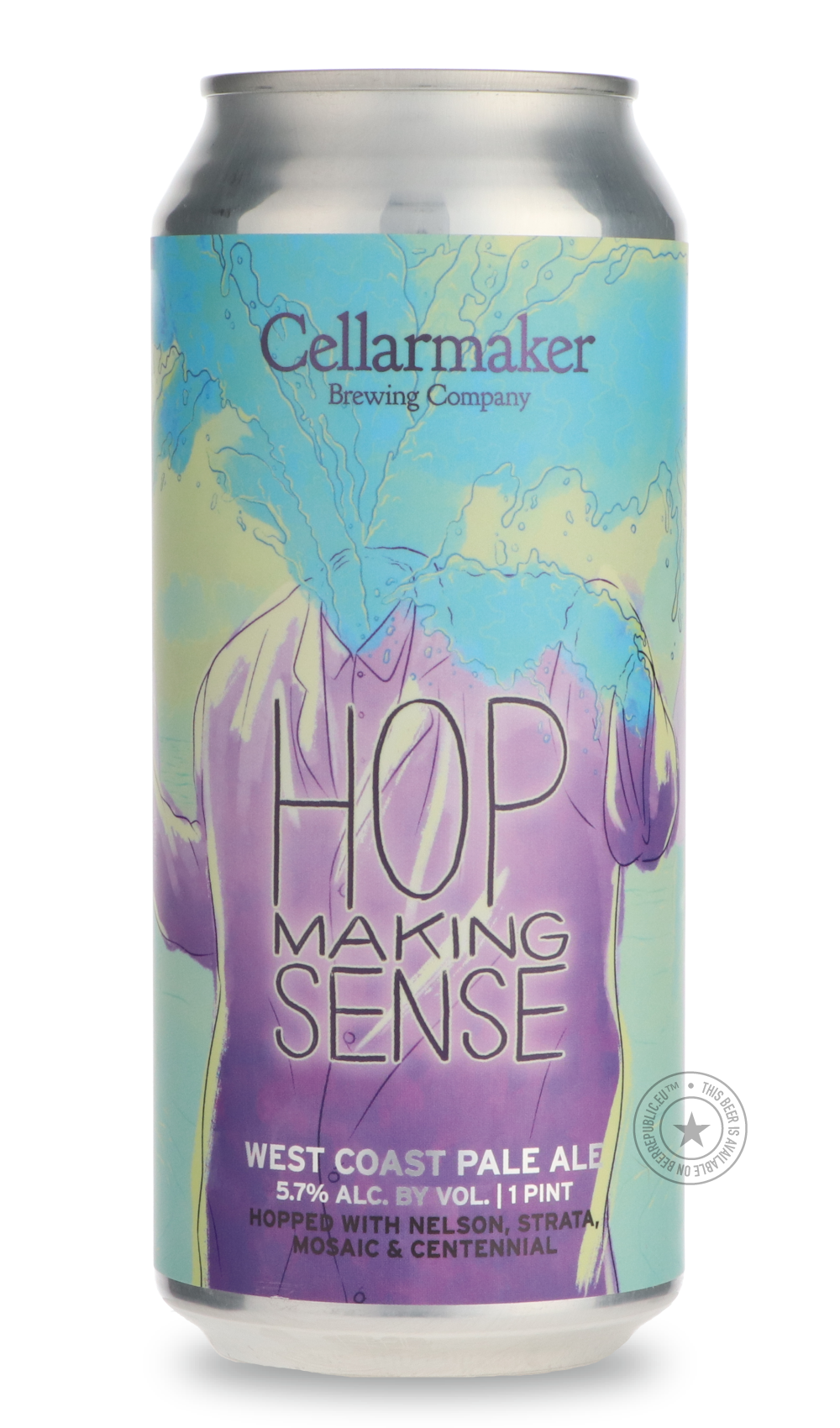 -Cellarmaker- Hop Making Sense-Pale- Only @ Beer Republic - The best online beer store for American & Canadian craft beer - Buy beer online from the USA and Canada - Bier online kopen - Amerikaans bier kopen - Craft beer store - Craft beer kopen - Amerikanisch bier kaufen - Bier online kaufen - Acheter biere online - IPA - Stout - Porter - New England IPA - Hazy IPA - Imperial Stout - Barrel Aged - Barrel Aged Imperial Stout - Brown - Dark beer - Blond - Blonde - Pilsner - Lager - Wheat - Weizen - Amber - B