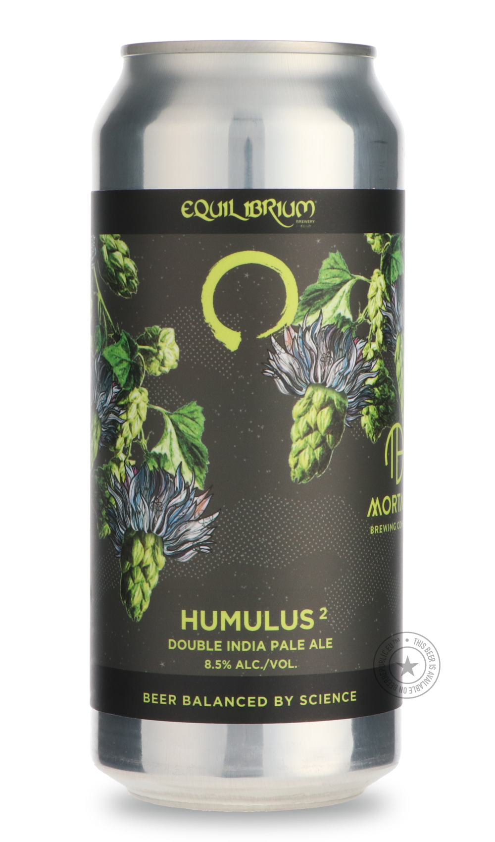 -Equilibrium- Humulus² / Mortalis-IPA- Only @ Beer Republic - The best online beer store for American & Canadian craft beer - Buy beer online from the USA and Canada - Bier online kopen - Amerikaans bier kopen - Craft beer store - Craft beer kopen - Amerikanisch bier kaufen - Bier online kaufen - Acheter biere online - IPA - Stout - Porter - New England IPA - Hazy IPA - Imperial Stout - Barrel Aged - Barrel Aged Imperial Stout - Brown - Dark beer - Blond - Blonde - Pilsner - Lager - Wheat - Weizen - Amber -