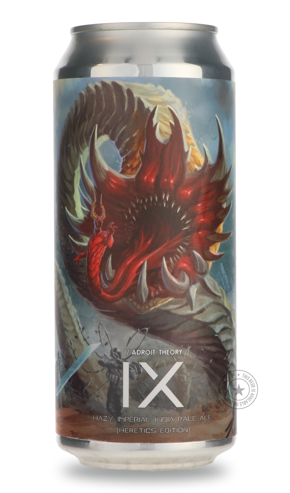 -Adroit Theory- IX Heretics Edition (Ghost HERETICS)-IPA- Only @ Beer Republic - The best online beer store for American & Canadian craft beer - Buy beer online from the USA and Canada - Bier online kopen - Amerikaans bier kopen - Craft beer store - Craft beer kopen - Amerikanisch bier kaufen - Bier online kaufen - Acheter biere online - IPA - Stout - Porter - New England IPA - Hazy IPA - Imperial Stout - Barrel Aged - Barrel Aged Imperial Stout - Brown - Dark beer - Blond - Blonde - Pilsner - Lager - Wheat
