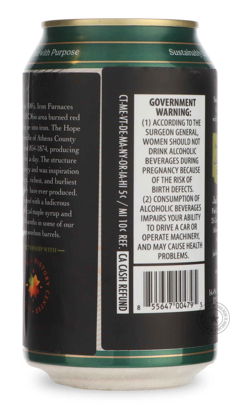 -Jackie O's- Iron Furnace-Brown & Dark- Only @ Beer Republic - The best online beer store for American & Canadian craft beer - Buy beer online from the USA and Canada - Bier online kopen - Amerikaans bier kopen - Craft beer store - Craft beer kopen - Amerikanisch bier kaufen - Bier online kaufen - Acheter biere online - IPA - Stout - Porter - New England IPA - Hazy IPA - Imperial Stout - Barrel Aged - Barrel Aged Imperial Stout - Brown - Dark beer - Blond - Blonde - Pilsner - Lager - Wheat - Weizen - Amber