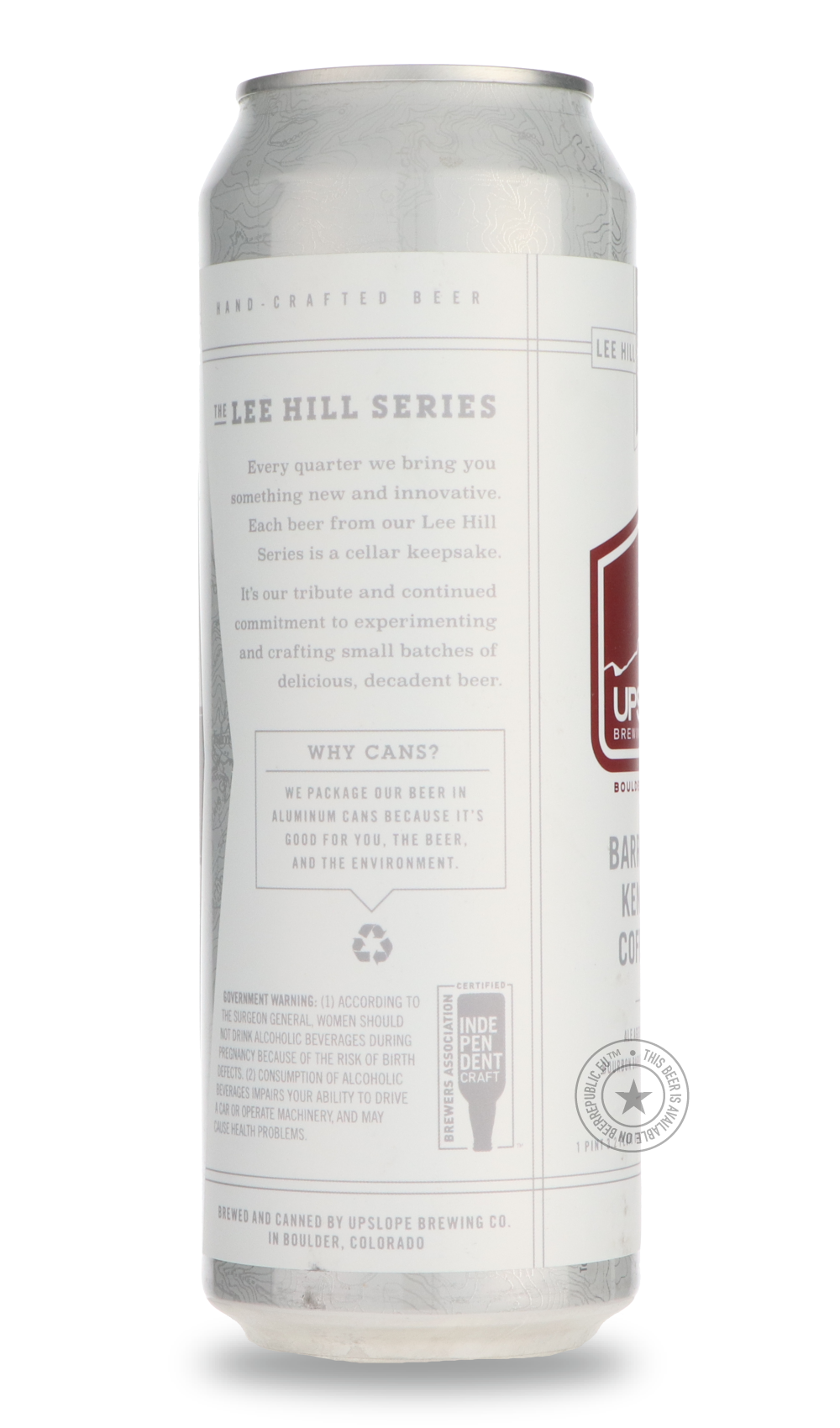 -Upslope- Lee Hill Vol. 33 Barrel Aged Kentucky Coffee Ale-Brown & Dark- Only @ Beer Republic - The best online beer store for American & Canadian craft beer - Buy beer online from the USA and Canada - Bier online kopen - Amerikaans bier kopen - Craft beer store - Craft beer kopen - Amerikanisch bier kaufen - Bier online kaufen - Acheter biere online - IPA - Stout - Porter - New England IPA - Hazy IPA - Imperial Stout - Barrel Aged - Barrel Aged Imperial Stout - Brown - Dark beer - Blond - Blonde - Pilsner