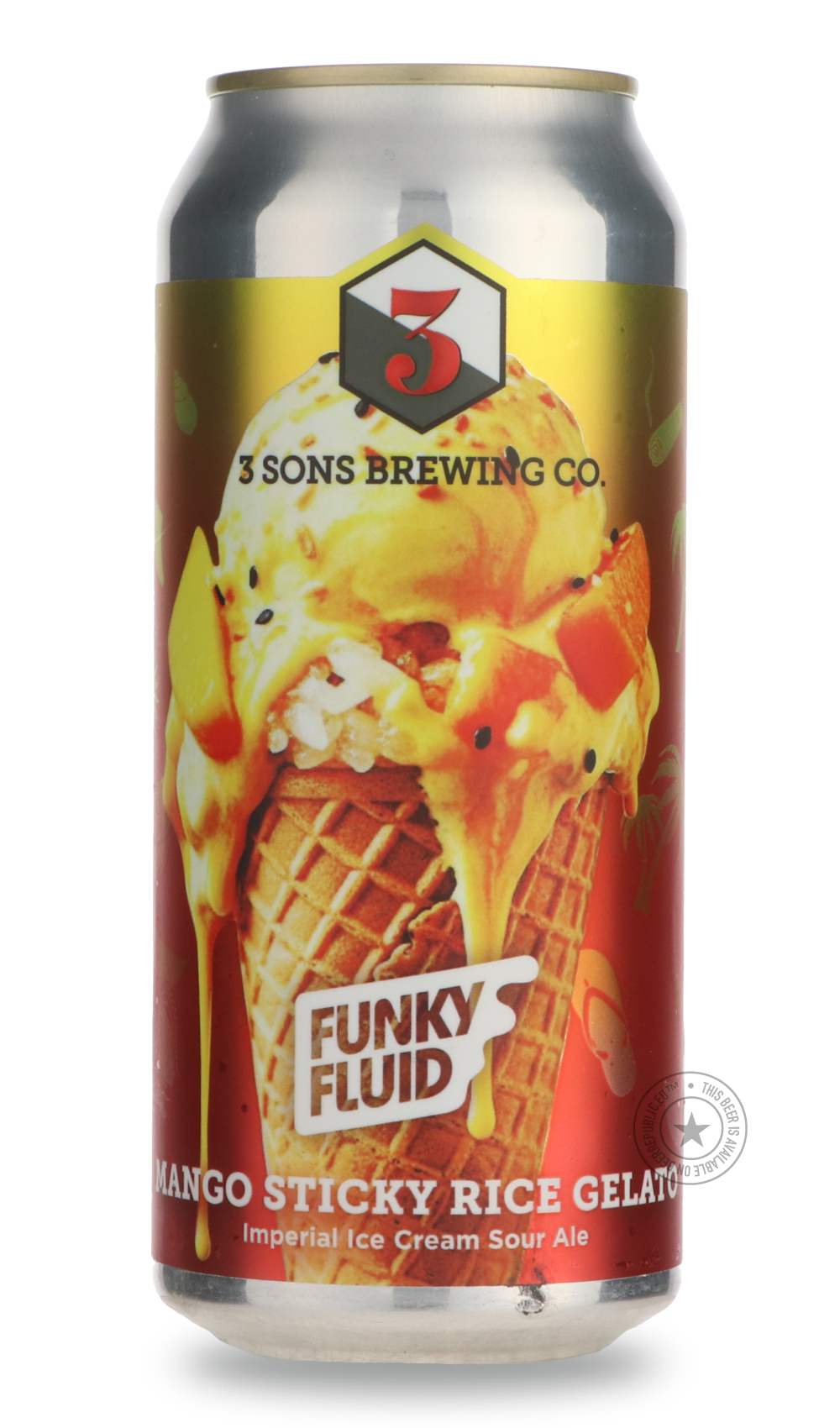 Mango Sticky Rice Gelato / Funky Fluid