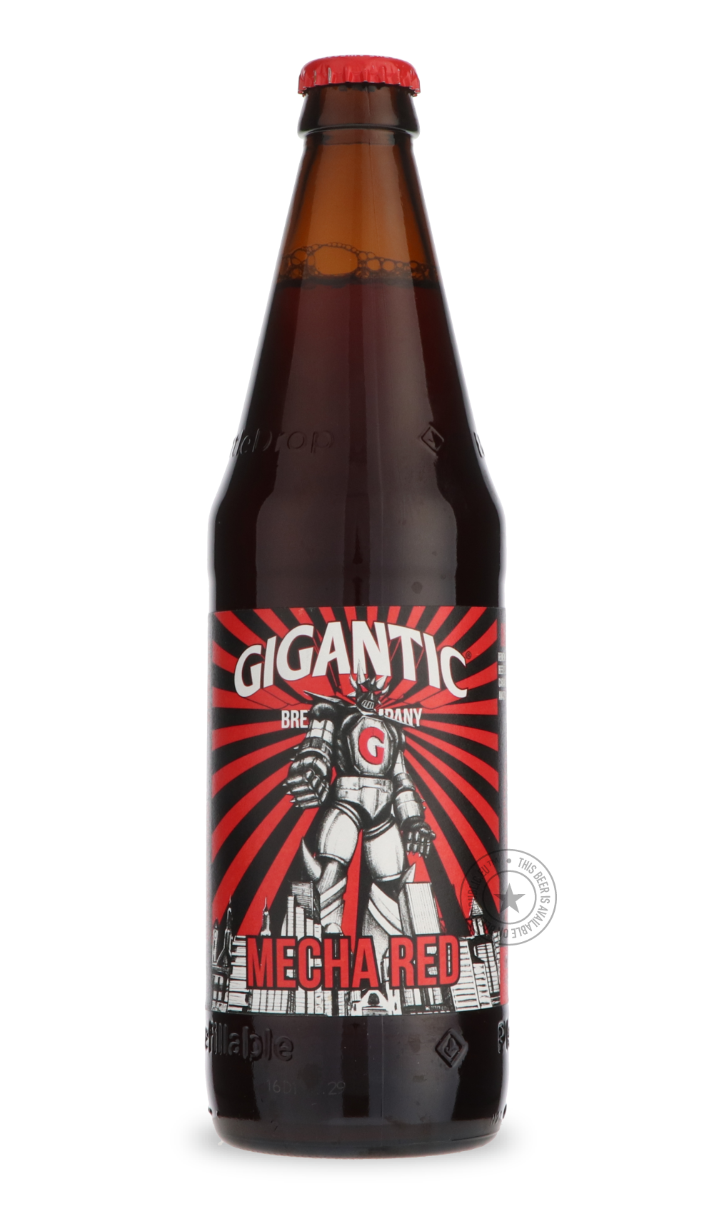 -Gigantic- Mecha Red-Brown & Dark- Only @ Beer Republic - The best online beer store for American & Canadian craft beer - Buy beer online from the USA and Canada - Bier online kopen - Amerikaans bier kopen - Craft beer store - Craft beer kopen - Amerikanisch bier kaufen - Bier online kaufen - Acheter biere online - IPA - Stout - Porter - New England IPA - Hazy IPA - Imperial Stout - Barrel Aged - Barrel Aged Imperial Stout - Brown - Dark beer - Blond - Blonde - Pilsner - Lager - Wheat - Weizen - Amber - Bar