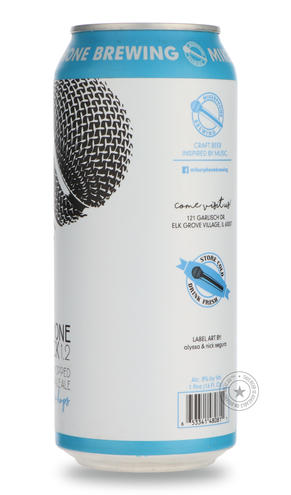 Mikerphone- Mikerphone Check 1, 2-IPA- Only @ Beer Republic - The best online beer store for American & Canadian craft beer - Buy beer online from the USA and Canada - Bier online kopen - Amerikaans bier kopen - Craft beer store - Craft beer kopen - Amerikanisch bier kaufen - Bier online kaufen - Acheter biere online - IPA - Stout - Porter - New England IPA - Hazy IPA - Imperial Stout - Barrel Aged - Barrel Aged Imperial Stout - Brown - Dark beer - Blond - Blonde - Pilsner - Lager - Wheat - Weizen - Amber -