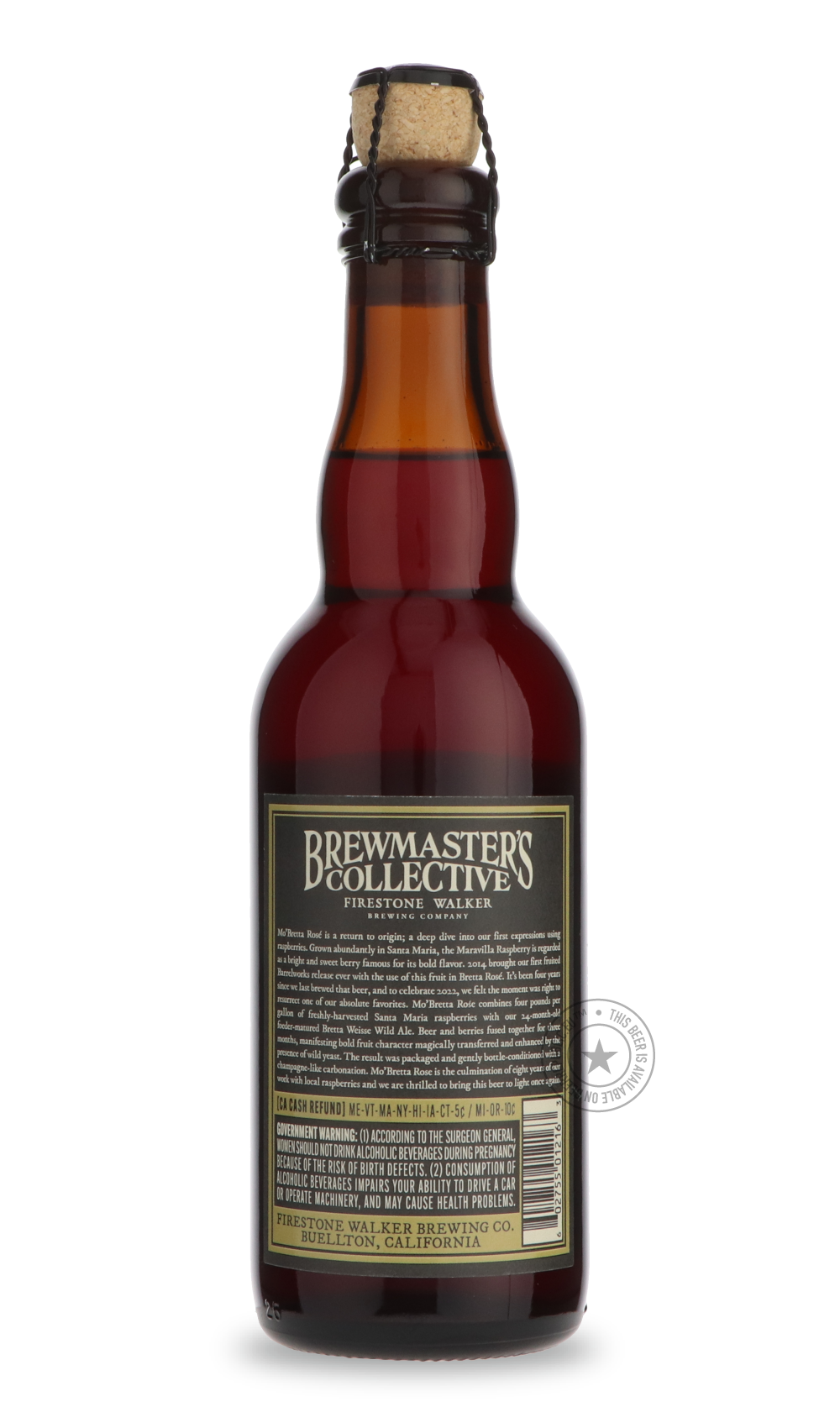 -Firestone Walker- Mo'Bretta Rose-Sour / Wild & Fruity- Only @ Beer Republic - The best online beer store for American & Canadian craft beer - Buy beer online from the USA and Canada - Bier online kopen - Amerikaans bier kopen - Craft beer store - Craft beer kopen - Amerikanisch bier kaufen - Bier online kaufen - Acheter biere online - IPA - Stout - Porter - New England IPA - Hazy IPA - Imperial Stout - Barrel Aged - Barrel Aged Imperial Stout - Brown - Dark beer - Blond - Blonde - Pilsner - Lager - Wheat -