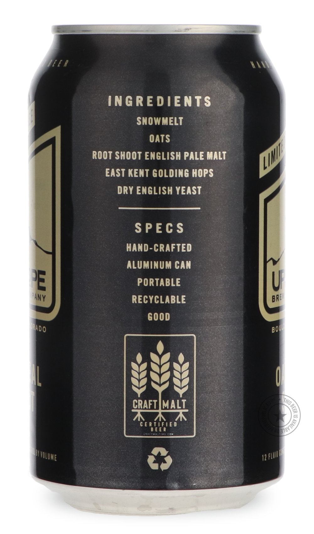-Upslope- Oatmeal Stout-Stout & Porter- Only @ Beer Republic - The best online beer store for American & Canadian craft beer - Buy beer online from the USA and Canada - Bier online kopen - Amerikaans bier kopen - Craft beer store - Craft beer kopen - Amerikanisch bier kaufen - Bier online kaufen - Acheter biere online - IPA - Stout - Porter - New England IPA - Hazy IPA - Imperial Stout - Barrel Aged - Barrel Aged Imperial Stout - Brown - Dark beer - Blond - Blonde - Pilsner - Lager - Wheat - Weizen - Amber