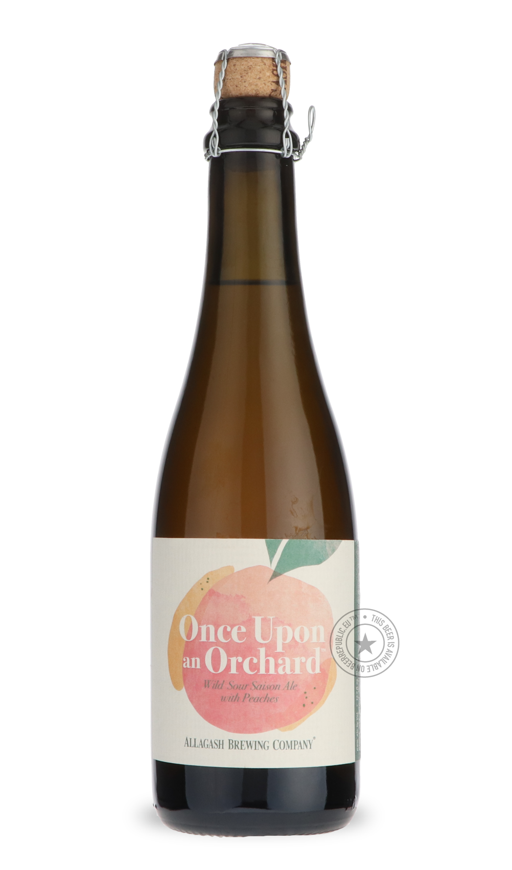 -Allagash- Once Upon An Orchard - Peach-Sour / Wild & Fruity- Only @ Beer Republic - The best online beer store for American & Canadian craft beer - Buy beer online from the USA and Canada - Bier online kopen - Amerikaans bier kopen - Craft beer store - Craft beer kopen - Amerikanisch bier kaufen - Bier online kaufen - Acheter biere online - IPA - Stout - Porter - New England IPA - Hazy IPA - Imperial Stout - Barrel Aged - Barrel Aged Imperial Stout - Brown - Dark beer - Blond - Blonde - Pilsner - Lager - W