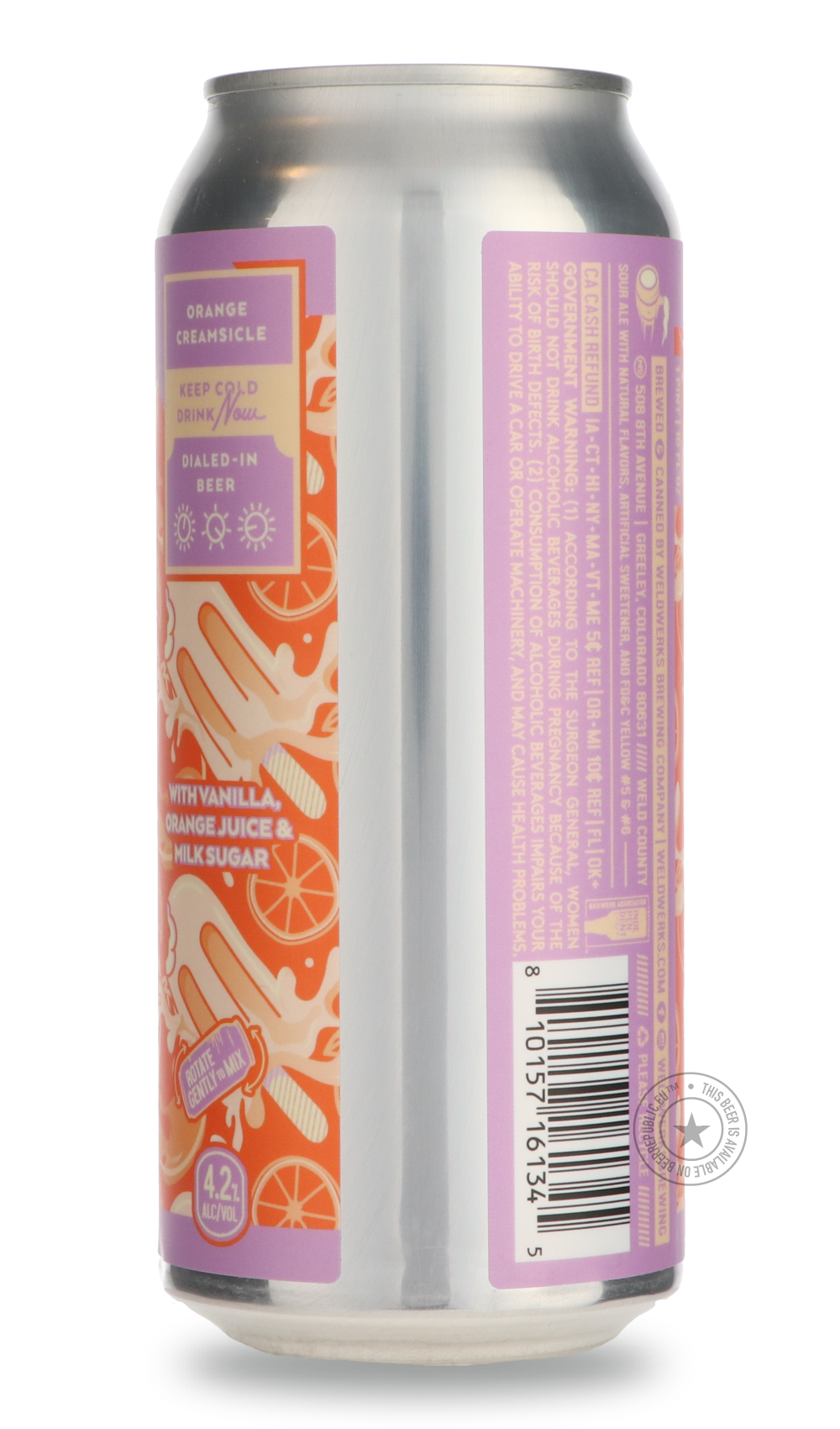 -WeldWerks- Orange Creamsicle-Sour / Wild & Fruity- Only @ Beer Republic - The best online beer store for American & Canadian craft beer - Buy beer online from the USA and Canada - Bier online kopen - Amerikaans bier kopen - Craft beer store - Craft beer kopen - Amerikanisch bier kaufen - Bier online kaufen - Acheter biere online - IPA - Stout - Porter - New England IPA - Hazy IPA - Imperial Stout - Barrel Aged - Barrel Aged Imperial Stout - Brown - Dark beer - Blond - Blonde - Pilsner - Lager - Wheat - Wei