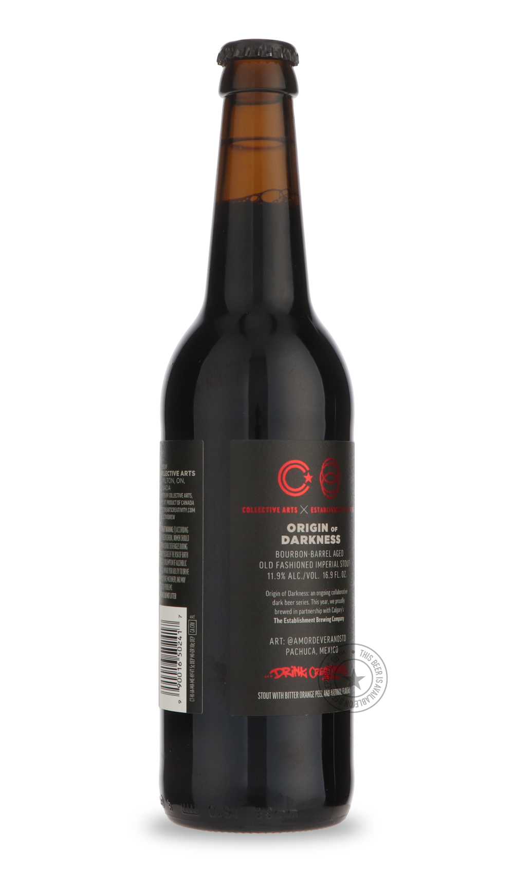 Origin of Darkness Bourbon-Barrel Aged Old Fashioned Imperial Stout / The Establishment