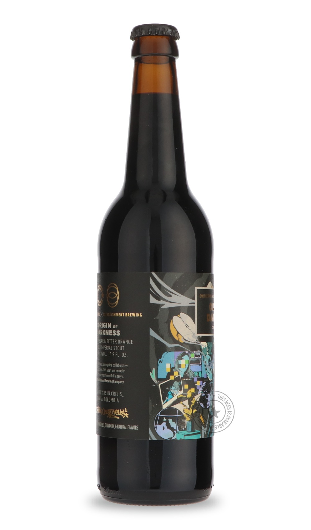 Origin of Darkness Spanish Cedar & Bitter Orange Infused Imperial Stout / The Establishment