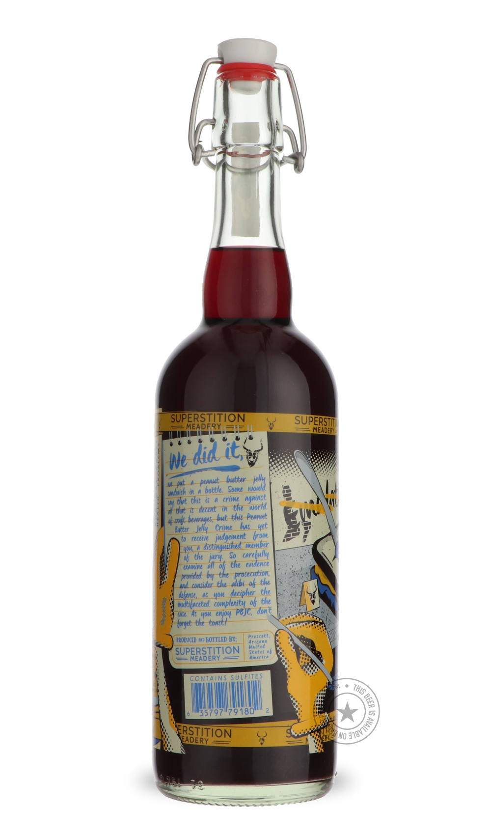 -Superstition Meadery- Peanut Butter Jelly Crime-Specials- Only @ Beer Republic - The best online beer store for American & Canadian craft beer - Buy beer online from the USA and Canada - Bier online kopen - Amerikaans bier kopen - Craft beer store - Craft beer kopen - Amerikanisch bier kaufen - Bier online kaufen - Acheter biere online - IPA - Stout - Porter - New England IPA - Hazy IPA - Imperial Stout - Barrel Aged - Barrel Aged Imperial Stout - Brown - Dark beer - Blond - Blonde - Pilsner - Lager - Whea