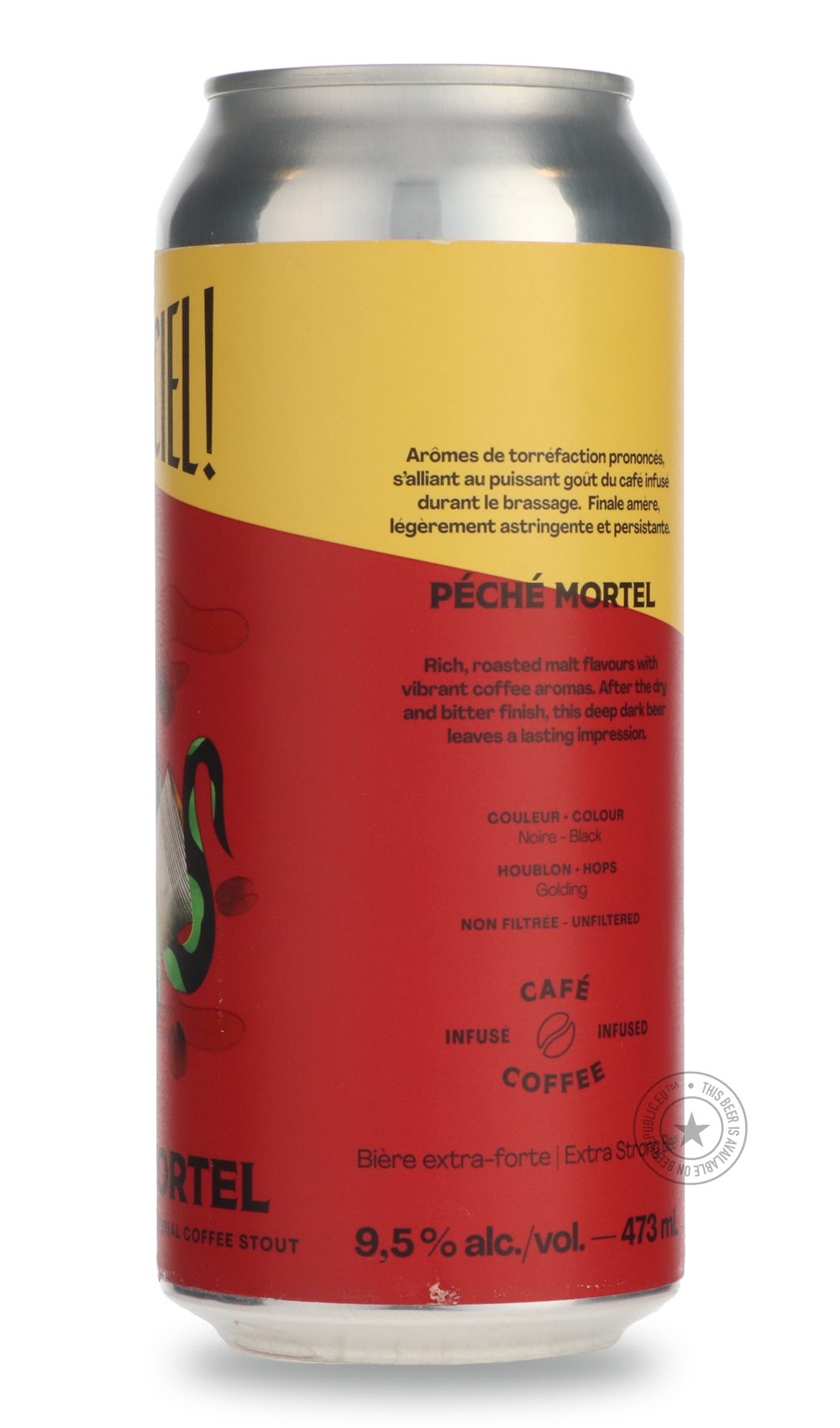 Dieu du Ciel- Péché Mortel-Stout & Porter- Only @ Beer Republic - The best online beer store for American & Canadian craft beer - Buy beer online from the USA and Canada - Bier online kopen - Amerikaans bier kopen - Craft beer store - Craft beer kopen - Amerikanisch bier kaufen - Bier online kaufen - Acheter biere online - IPA - Stout - Porter - New England IPA - Hazy IPA - Imperial Stout - Barrel Aged - Barrel Aged Imperial Stout - Brown - Dark beer - Blond - Blonde - Pilsner - Lager - Wheat - Weizen - Amb