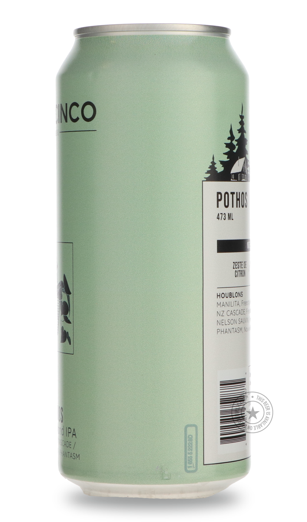 -Nano Cinco- Pothos-IPA- Only @ Beer Republic - The best online beer store for American & Canadian craft beer - Buy beer online from the USA and Canada - Bier online kopen - Amerikaans bier kopen - Craft beer store - Craft beer kopen - Amerikanisch bier kaufen - Bier online kaufen - Acheter biere online - IPA - Stout - Porter - New England IPA - Hazy IPA - Imperial Stout - Barrel Aged - Barrel Aged Imperial Stout - Brown - Dark beer - Blond - Blonde - Pilsner - Lager - Wheat - Weizen - Amber - Barley Wine -