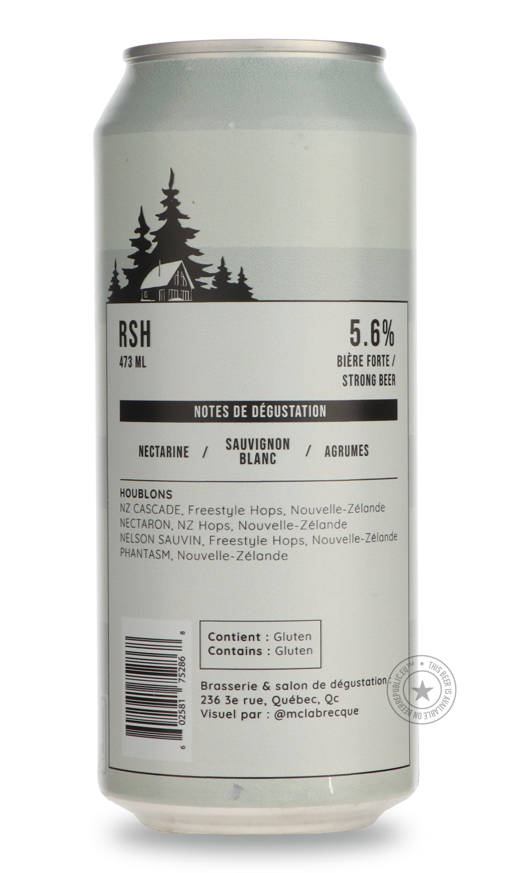 Nano Cinco- RSH-Pale- Only @ Beer Republic - The best online beer store for American & Canadian craft beer - Buy beer online from the USA and Canada - Bier online kopen - Amerikaans bier kopen - Craft beer store - Craft beer kopen - Amerikanisch bier kaufen - Bier online kaufen - Acheter biere online - IPA - Stout - Porter - New England IPA - Hazy IPA - Imperial Stout - Barrel Aged - Barrel Aged Imperial Stout - Brown - Dark beer - Blond - Blonde - Pilsner - Lager - Wheat - Weizen - Amber - Barley Wine - Qu