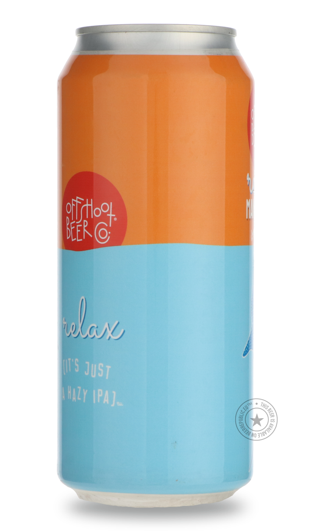 Offshoot- Relax Mango Hazy-IPA- Only @ Beer Republic - The best online beer store for American & Canadian craft beer - Buy beer online from the USA and Canada - Bier online kopen - Amerikaans bier kopen - Craft beer store - Craft beer kopen - Amerikanisch bier kaufen - Bier online kaufen - Acheter biere online - IPA - Stout - Porter - New England IPA - Hazy IPA - Imperial Stout - Barrel Aged - Barrel Aged Imperial Stout - Brown - Dark beer - Blond - Blonde - Pilsner - Lager - Wheat - Weizen - Amber - Barley