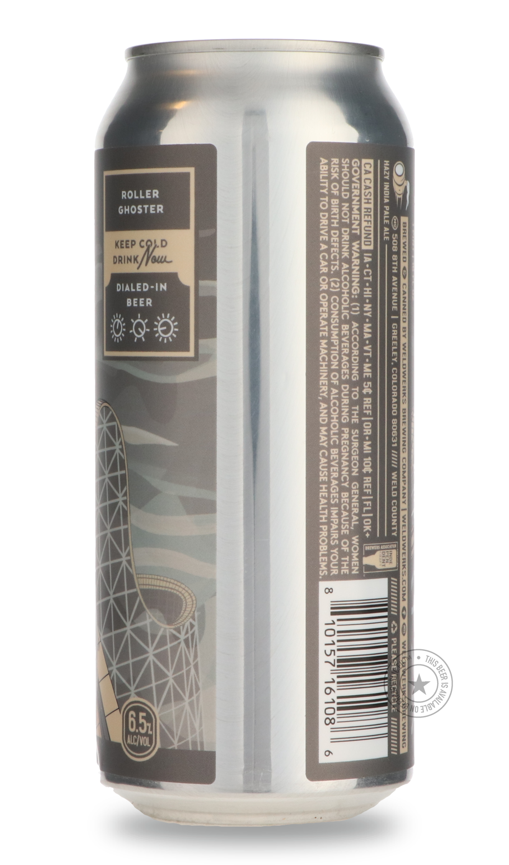 -WeldWerks- Roller Ghoster-IPA- Only @ Beer Republic - The best online beer store for American & Canadian craft beer - Buy beer online from the USA and Canada - Bier online kopen - Amerikaans bier kopen - Craft beer store - Craft beer kopen - Amerikanisch bier kaufen - Bier online kaufen - Acheter biere online - IPA - Stout - Porter - New England IPA - Hazy IPA - Imperial Stout - Barrel Aged - Barrel Aged Imperial Stout - Brown - Dark beer - Blond - Blonde - Pilsner - Lager - Wheat - Weizen - Amber - Barley