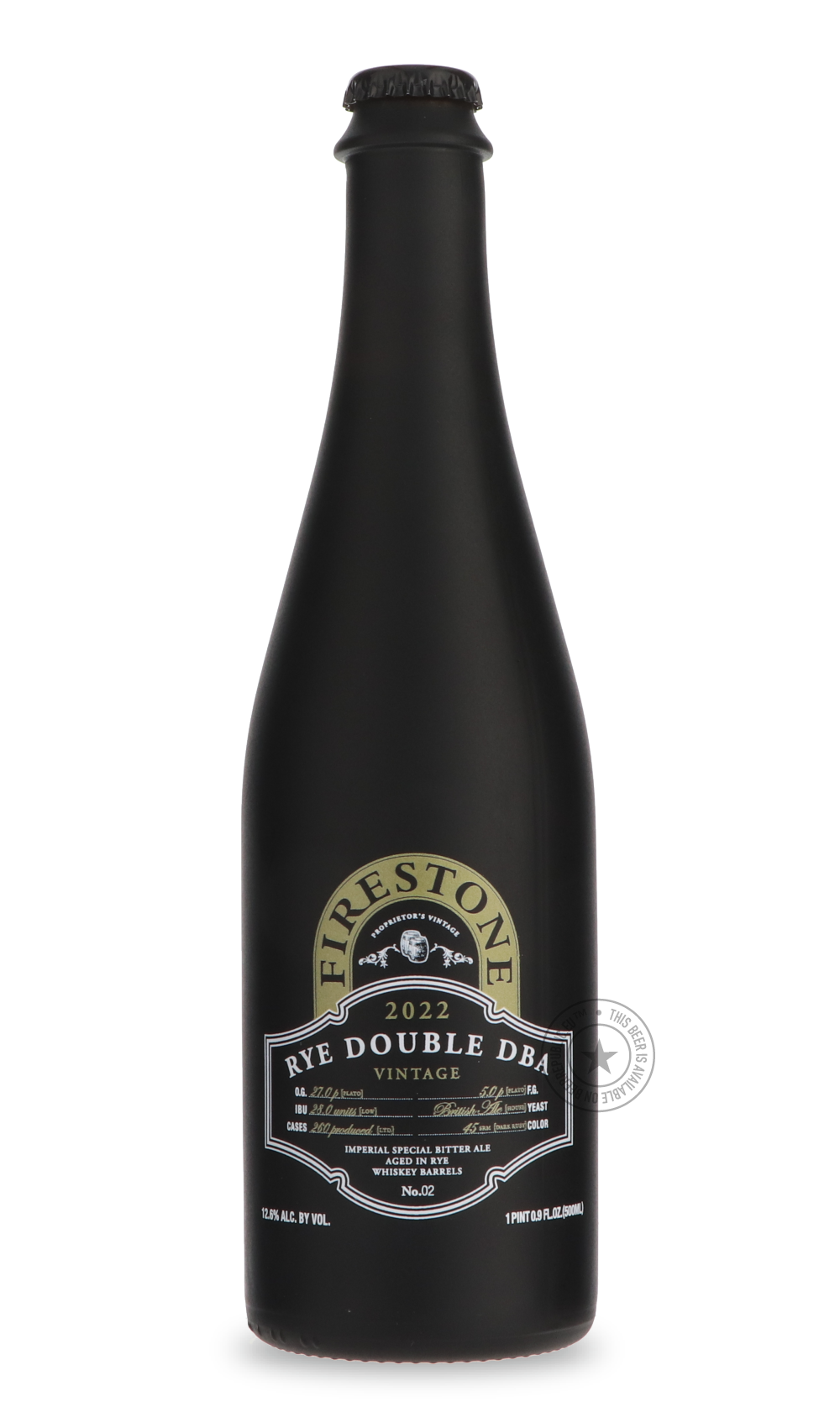 -Firestone Walker- Rye Double DBA-Brown & Dark- Only @ Beer Republic - The best online beer store for American & Canadian craft beer - Buy beer online from the USA and Canada - Bier online kopen - Amerikaans bier kopen - Craft beer store - Craft beer kopen - Amerikanisch bier kaufen - Bier online kaufen - Acheter biere online - IPA - Stout - Porter - New England IPA - Hazy IPA - Imperial Stout - Barrel Aged - Barrel Aged Imperial Stout - Brown - Dark beer - Blond - Blonde - Pilsner - Lager - Wheat - Weizen 