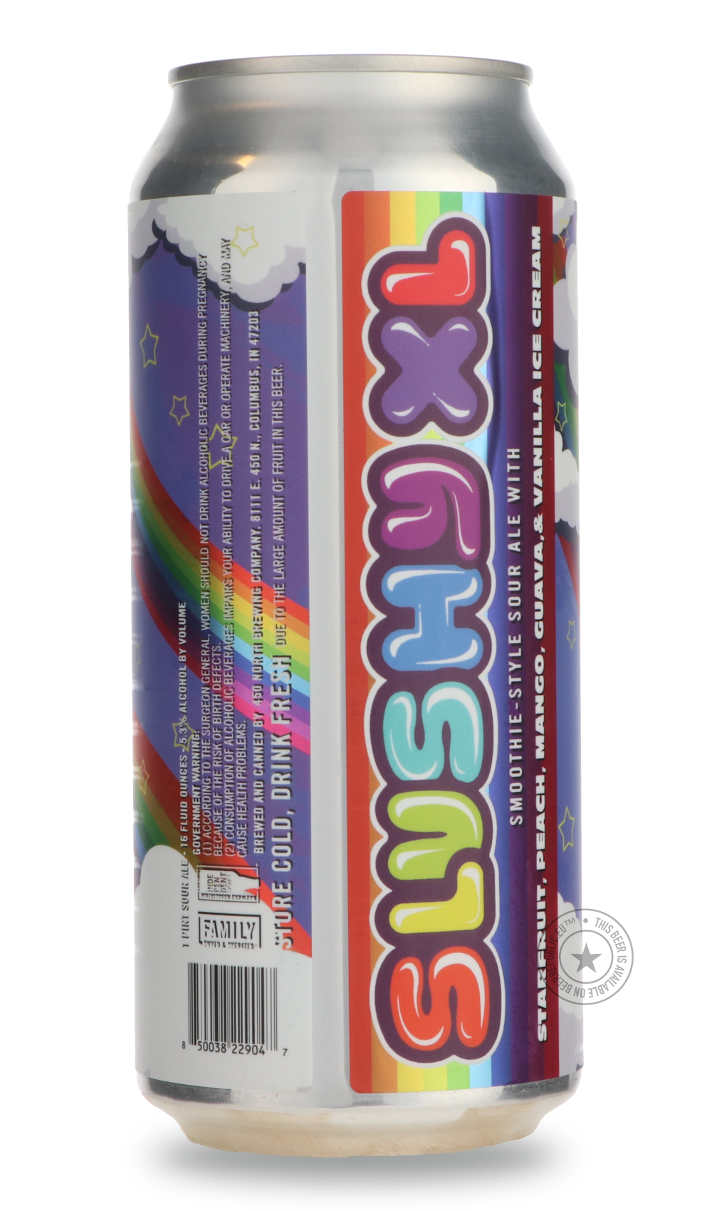 450 North- SLUSHY XL Unicorn Juice-Sour / Wild & Fruity- Only @ Beer Republic - The best online beer store for American & Canadian craft beer - Buy beer online from the USA and Canada - Bier online kopen - Amerikaans bier kopen - Craft beer store - Craft beer kopen - Amerikanisch bier kaufen - Bier online kaufen - Acheter biere online - IPA - Stout - Porter - New England IPA - Hazy IPA - Imperial Stout - Barrel Aged - Barrel Aged Imperial Stout - Brown - Dark beer - Blond - Blonde - Pilsner - Lager - Wheat
