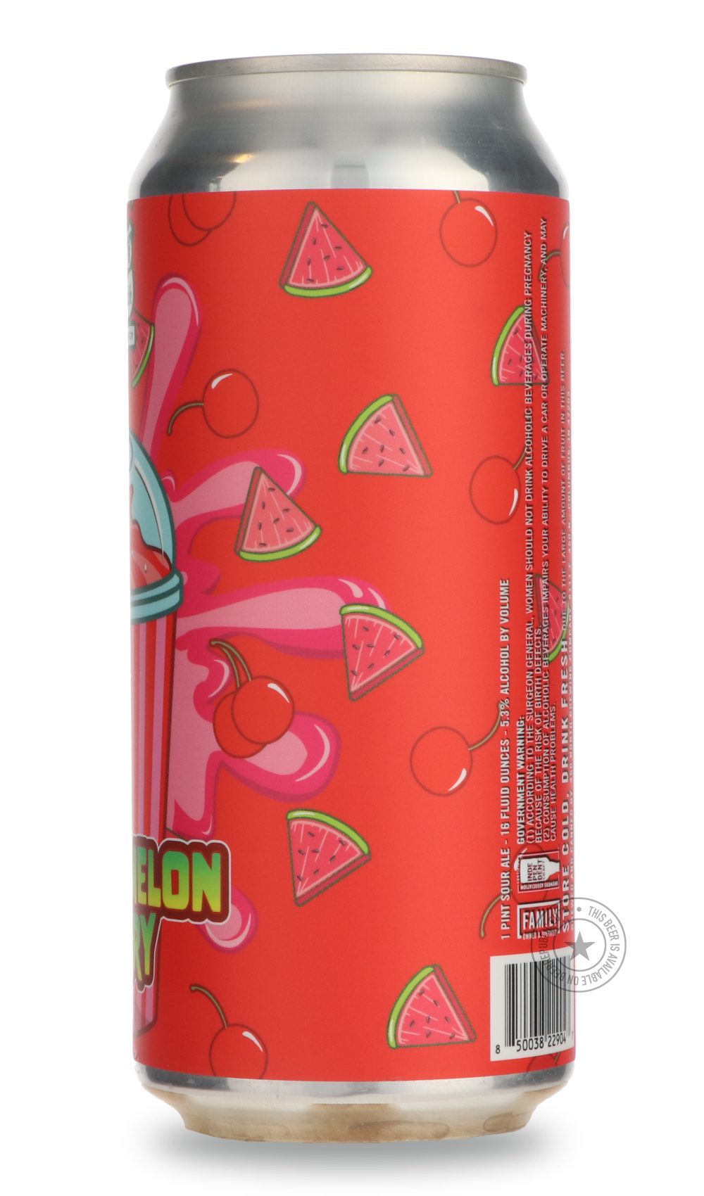 450 North- SLUSHY XL: Watermelon Cherry-Sour / Wild & Fruity- Only @ Beer Republic - The best online beer store for American & Canadian craft beer - Buy beer online from the USA and Canada - Bier online kopen - Amerikaans bier kopen - Craft beer store - Craft beer kopen - Amerikanisch bier kaufen - Bier online kaufen - Acheter biere online - IPA - Stout - Porter - New England IPA - Hazy IPA - Imperial Stout - Barrel Aged - Barrel Aged Imperial Stout - Brown - Dark beer - Blond - Blonde - Pilsner - Lager - W