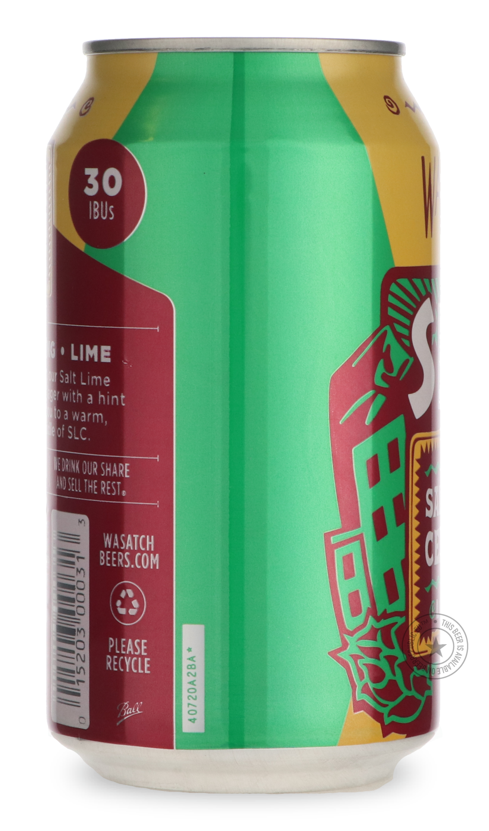 -Wasatch- Salt Lime Cerveza-Pale- Only @ Beer Republic - The best online beer store for American & Canadian craft beer - Buy beer online from the USA and Canada - Bier online kopen - Amerikaans bier kopen - Craft beer store - Craft beer kopen - Amerikanisch bier kaufen - Bier online kaufen - Acheter biere online - IPA - Stout - Porter - New England IPA - Hazy IPA - Imperial Stout - Barrel Aged - Barrel Aged Imperial Stout - Brown - Dark beer - Blond - Blonde - Pilsner - Lager - Wheat - Weizen - Amber - Barl