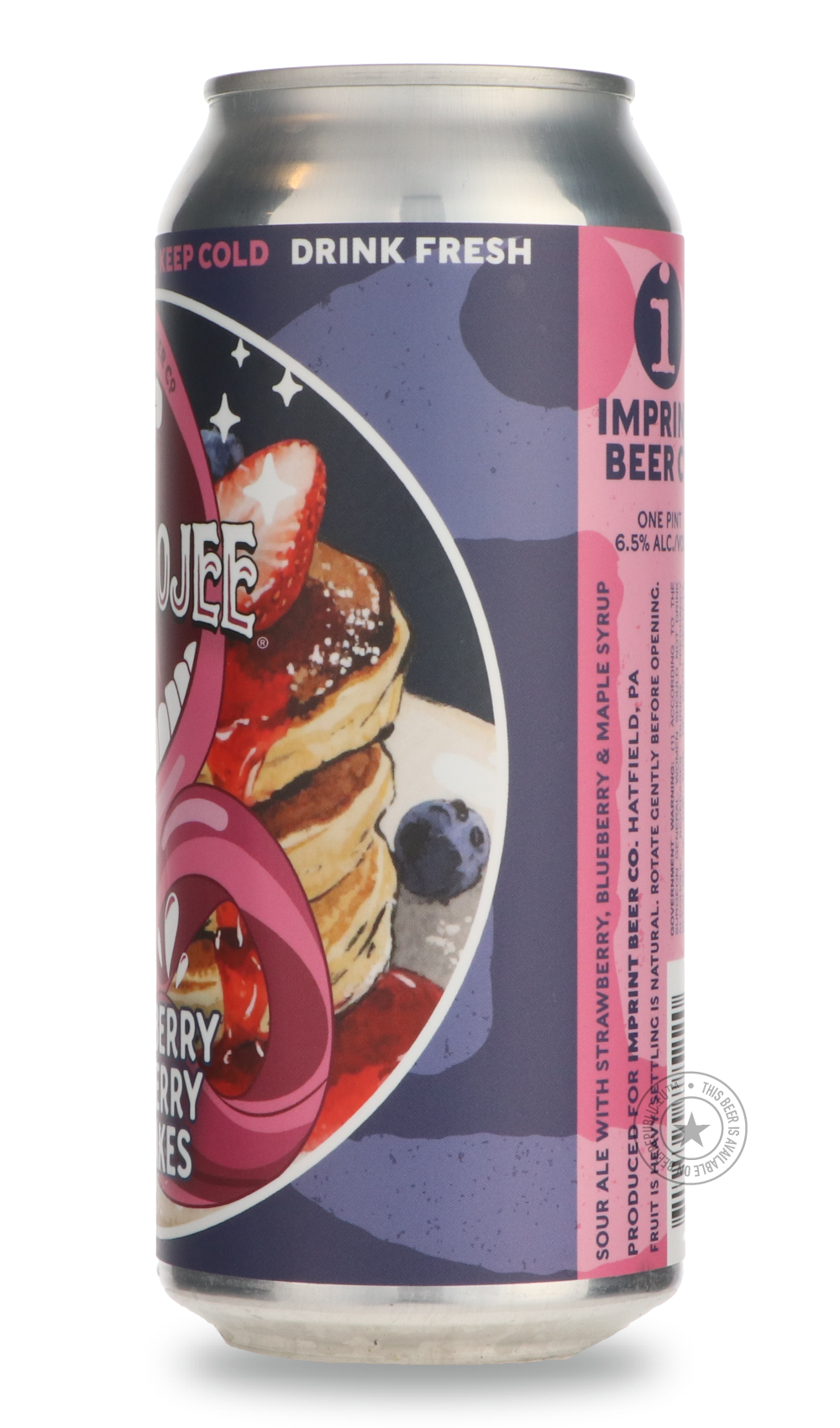 -Imprint- Schmoojee Strawberry Blueberry Pancakes-Sour / Wild & Fruity- Only @ Beer Republic - The best online beer store for American & Canadian craft beer - Buy beer online from the USA and Canada - Bier online kopen - Amerikaans bier kopen - Craft beer store - Craft beer kopen - Amerikanisch bier kaufen - Bier online kaufen - Acheter biere online - IPA - Stout - Porter - New England IPA - Hazy IPA - Imperial Stout - Barrel Aged - Barrel Aged Imperial Stout - Brown - Dark beer - Blond - Blonde - Pilsner -