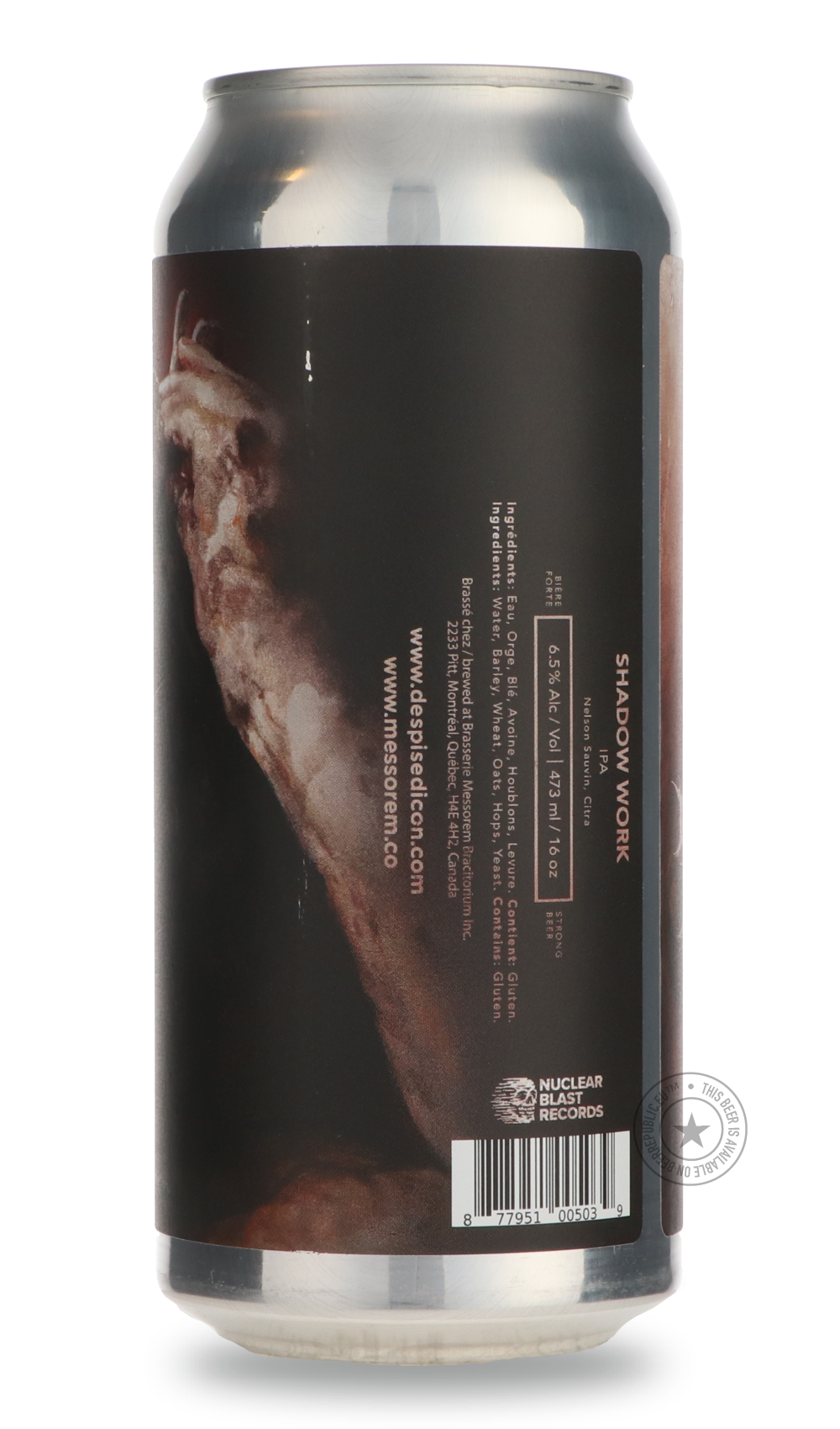 Messorem- Shadow Work x Despised Icon-IPA- Only @ Beer Republic - The best online beer store for American & Canadian craft beer - Buy beer online from the USA and Canada - Bier online kopen - Amerikaans bier kopen - Craft beer store - Craft beer kopen - Amerikanisch bier kaufen - Bier online kaufen - Acheter biere online - IPA - Stout - Porter - New England IPA - Hazy IPA - Imperial Stout - Barrel Aged - Barrel Aged Imperial Stout - Brown - Dark beer - Blond - Blonde - Pilsner - Lager - Wheat - Weizen - Amb