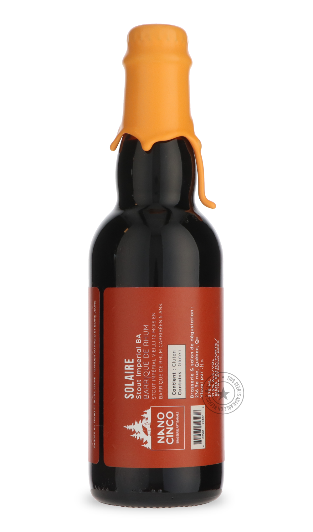 Nano Cinco- Solaire-Stout & Porter- Only @ Beer Republic - The best online beer store for American & Canadian craft beer - Buy beer online from the USA and Canada - Bier online kopen - Amerikaans bier kopen - Craft beer store - Craft beer kopen - Amerikanisch bier kaufen - Bier online kaufen - Acheter biere online - IPA - Stout - Porter - New England IPA - Hazy IPA - Imperial Stout - Barrel Aged - Barrel Aged Imperial Stout - Brown - Dark beer - Blond - Blonde - Pilsner - Lager - Wheat - Weizen - Amber - Ba