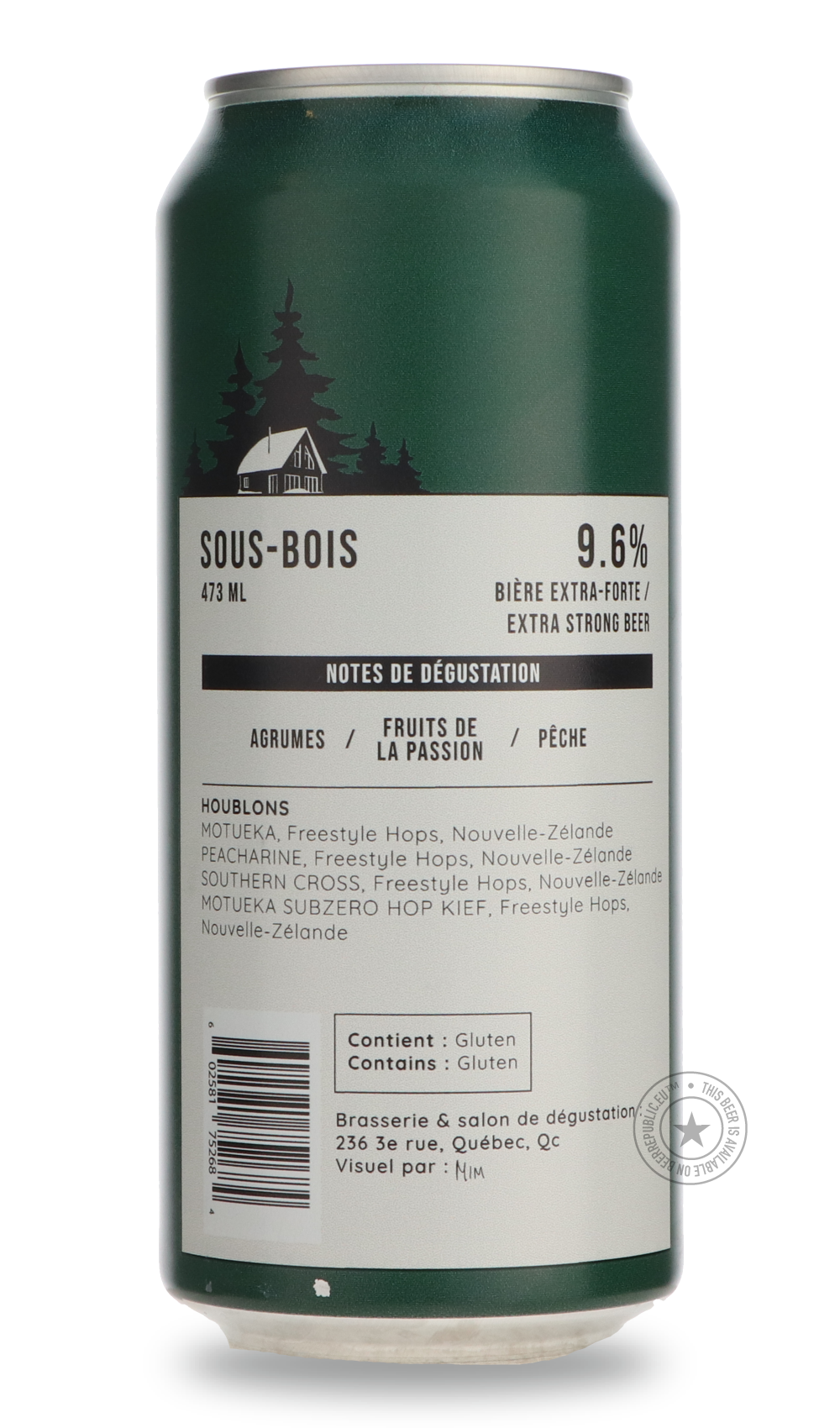 -Nano Cinco- Sous-Bois-IPA- Only @ Beer Republic - The best online beer store for American & Canadian craft beer - Buy beer online from the USA and Canada - Bier online kopen - Amerikaans bier kopen - Craft beer store - Craft beer kopen - Amerikanisch bier kaufen - Bier online kaufen - Acheter biere online - IPA - Stout - Porter - New England IPA - Hazy IPA - Imperial Stout - Barrel Aged - Barrel Aged Imperial Stout - Brown - Dark beer - Blond - Blonde - Pilsner - Lager - Wheat - Weizen - Amber - Barley Win