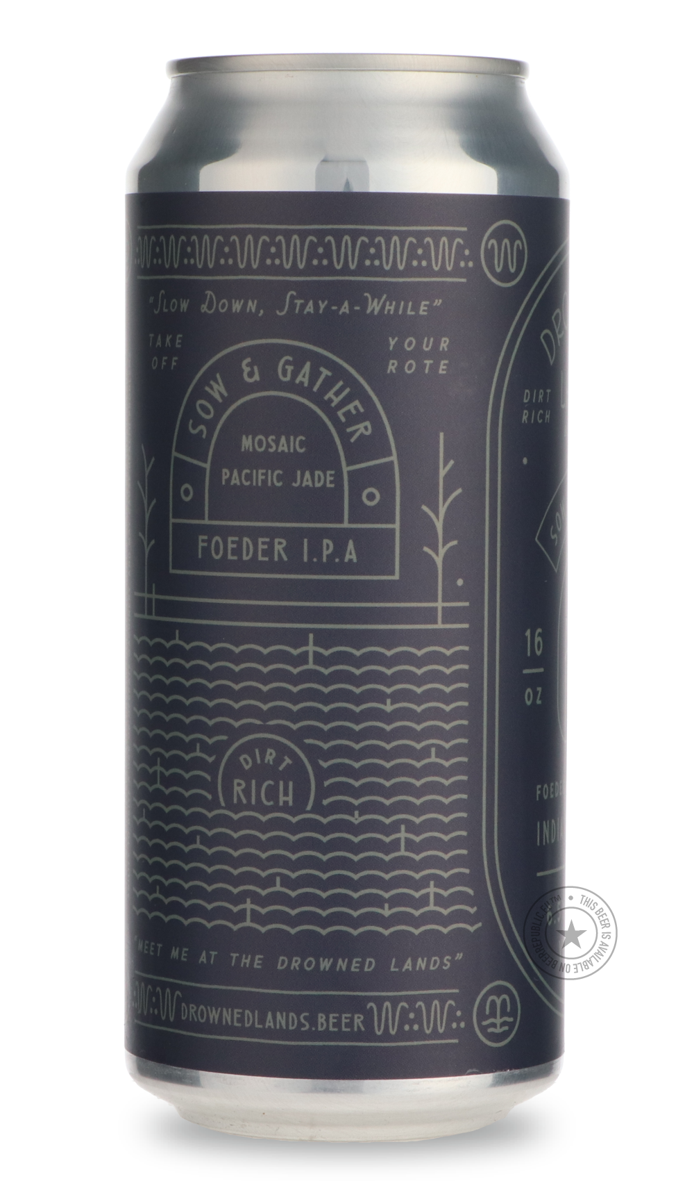The Drowned Lands- Sow & Gather-IPA- Only @ Beer Republic - The best online beer store for American & Canadian craft beer - Buy beer online from the USA and Canada - Bier online kopen - Amerikaans bier kopen - Craft beer store - Craft beer kopen - Amerikanisch bier kaufen - Bier online kaufen - Acheter biere online - IPA - Stout - Porter - New England IPA - Hazy IPA - Imperial Stout - Barrel Aged - Barrel Aged Imperial Stout - Brown - Dark beer - Blond - Blonde - Pilsner - Lager - Wheat - Weizen - Amber - B