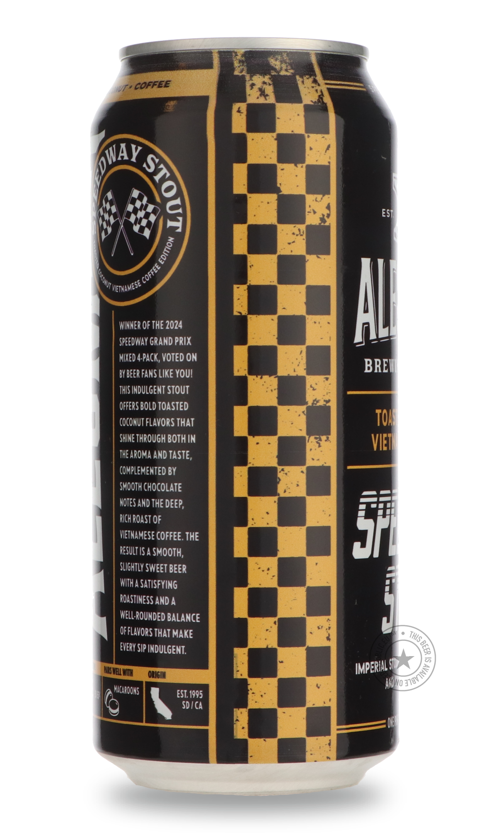 -AleSmith- Speedway Stout Toasted Coconut Vietnamese Coffee Edition-Stout & Porter- Only @ Beer Republic - The best online beer store for American & Canadian craft beer - Buy beer online from the USA and Canada - Bier online kopen - Amerikaans bier kopen - Craft beer store - Craft beer kopen - Amerikanisch bier kaufen - Bier online kaufen - Acheter biere online - IPA - Stout - Porter - New England IPA - Hazy IPA - Imperial Stout - Barrel Aged - Barrel Aged Imperial Stout - Brown - Dark beer - Blond - Blonde